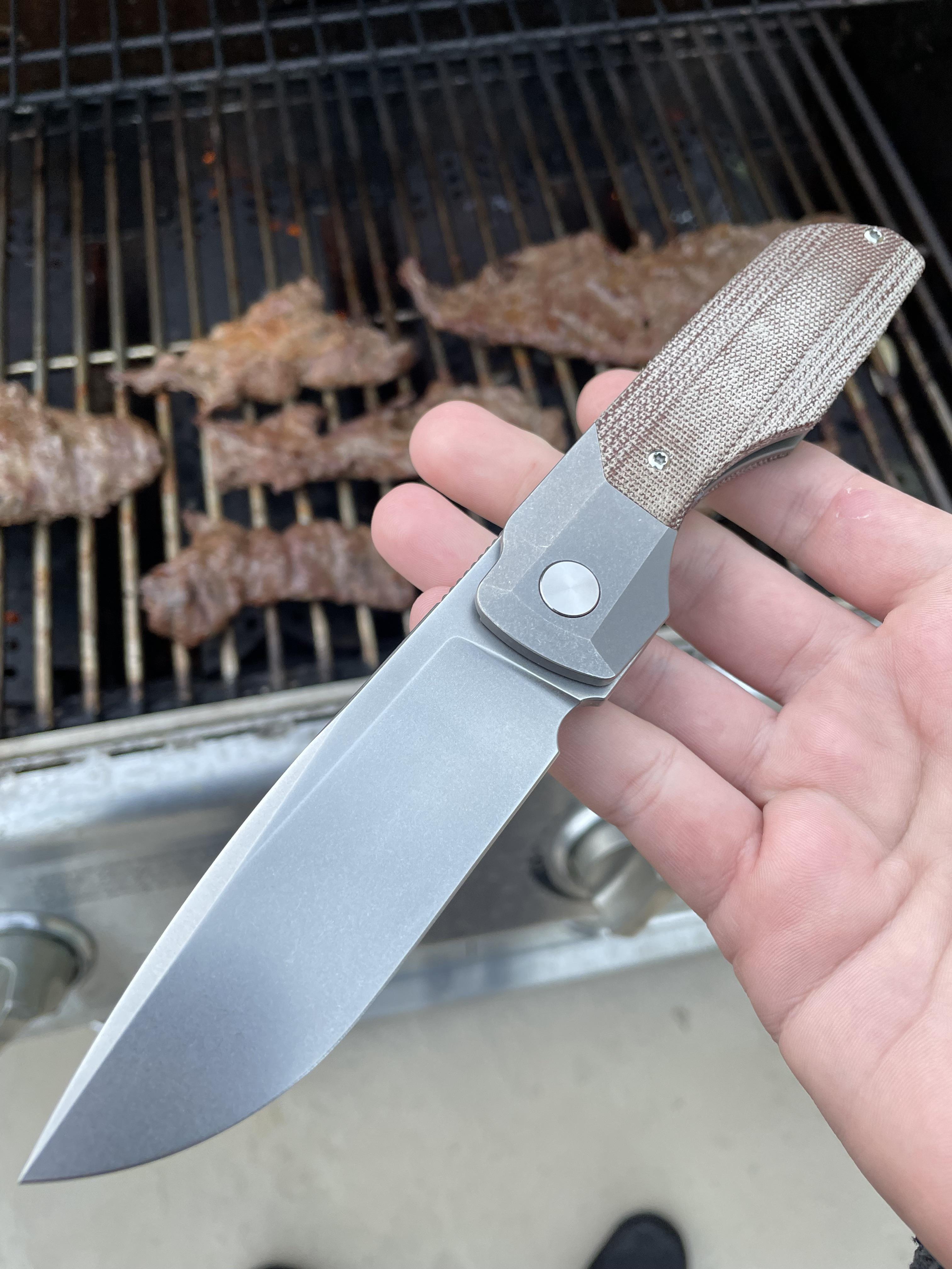 Saturdays are for carne asada and knives.