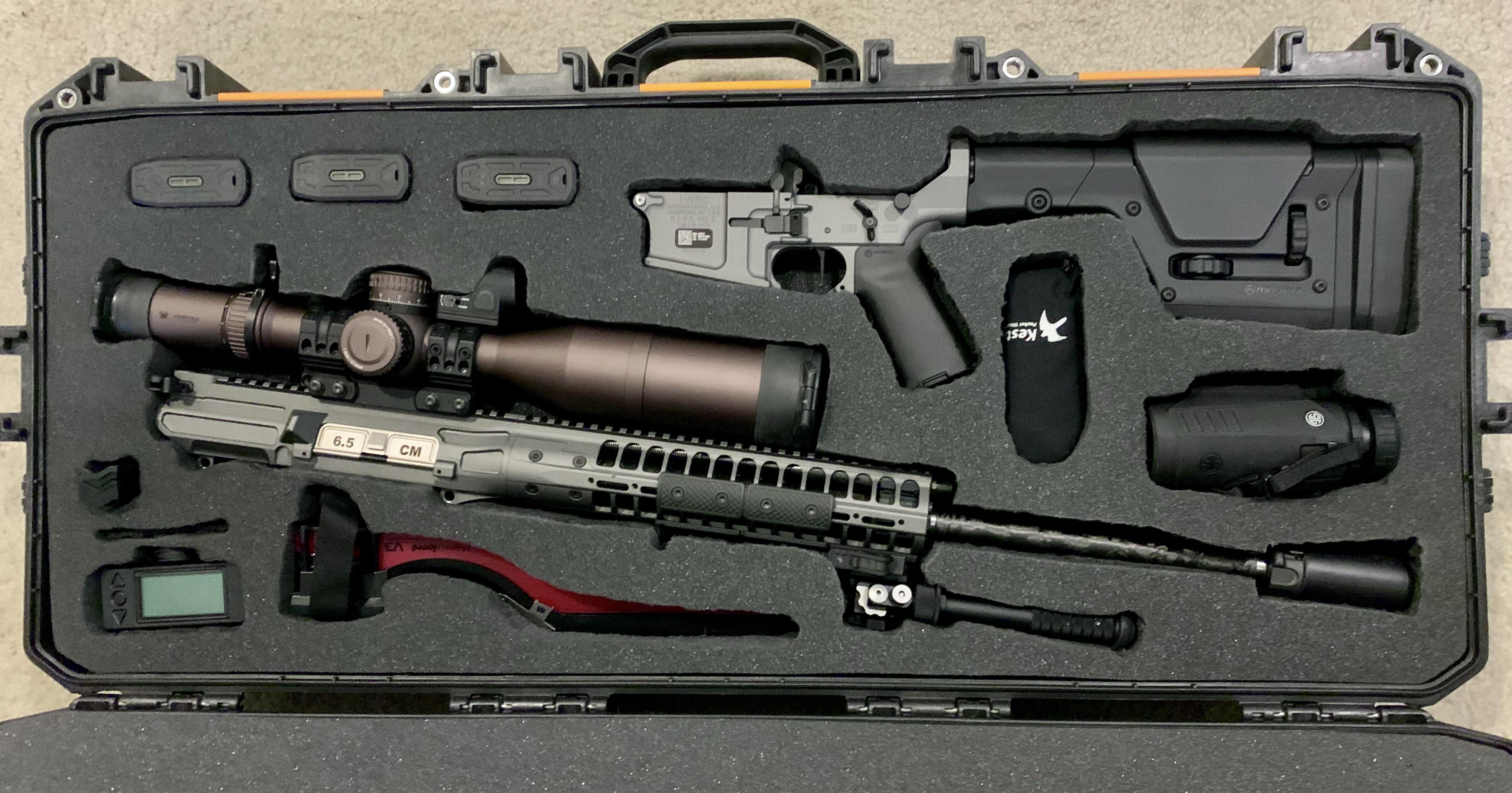 Keepin it tight! — Pelican Vault V700 takedown case w/ LWRC REPR, Sig