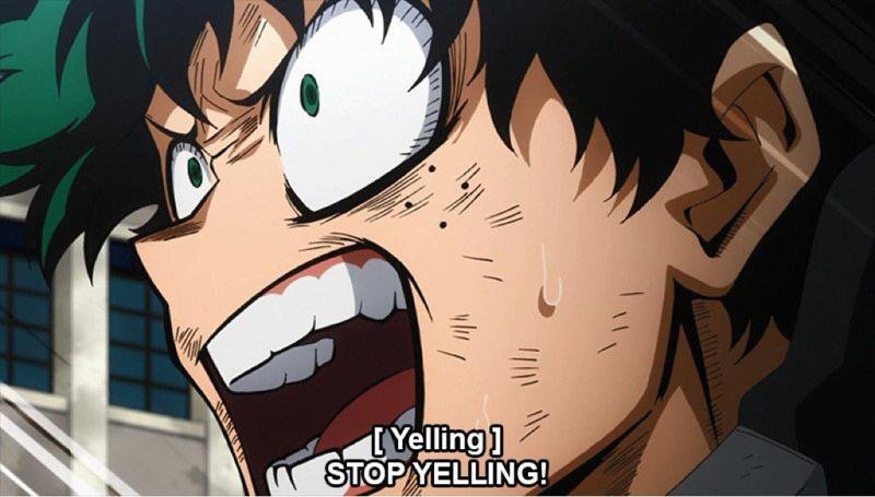 Anime Yelling