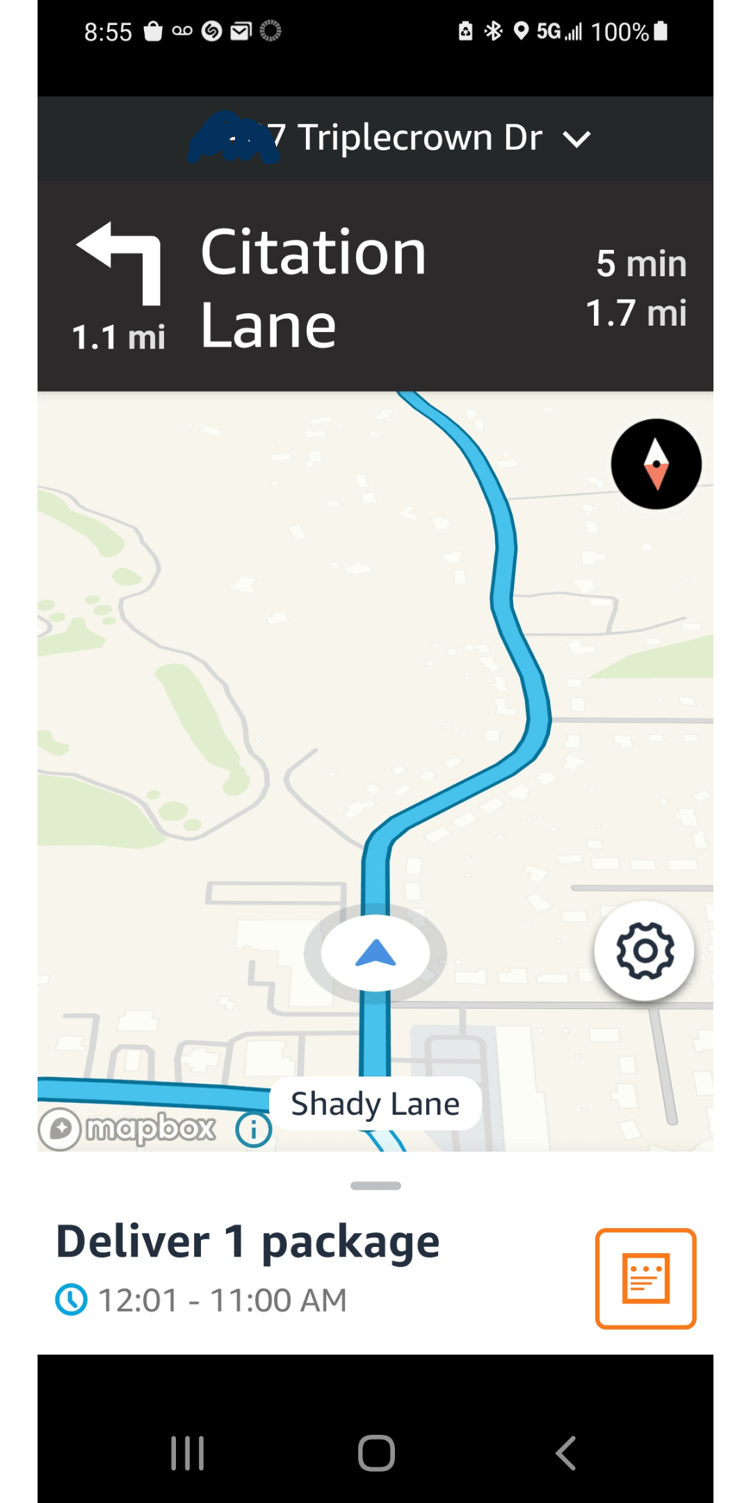 Obey all traffic laws in this area. Imagine going to pick up your date