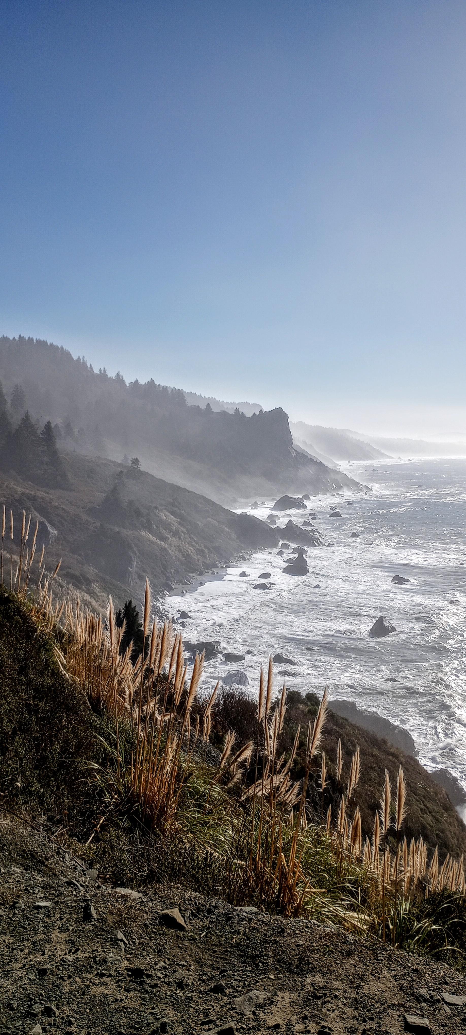 High Bluff Overlook, Klamath, CA coast [OC] 1836 x 4080 r/EarthPorn