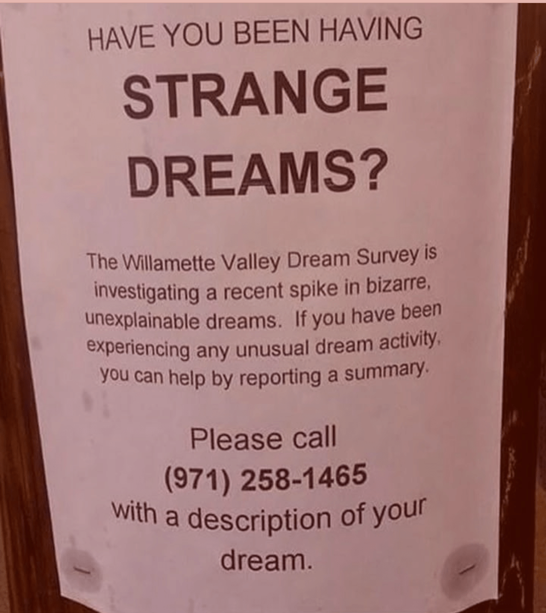 Are you having strange dreams? r/nightvale