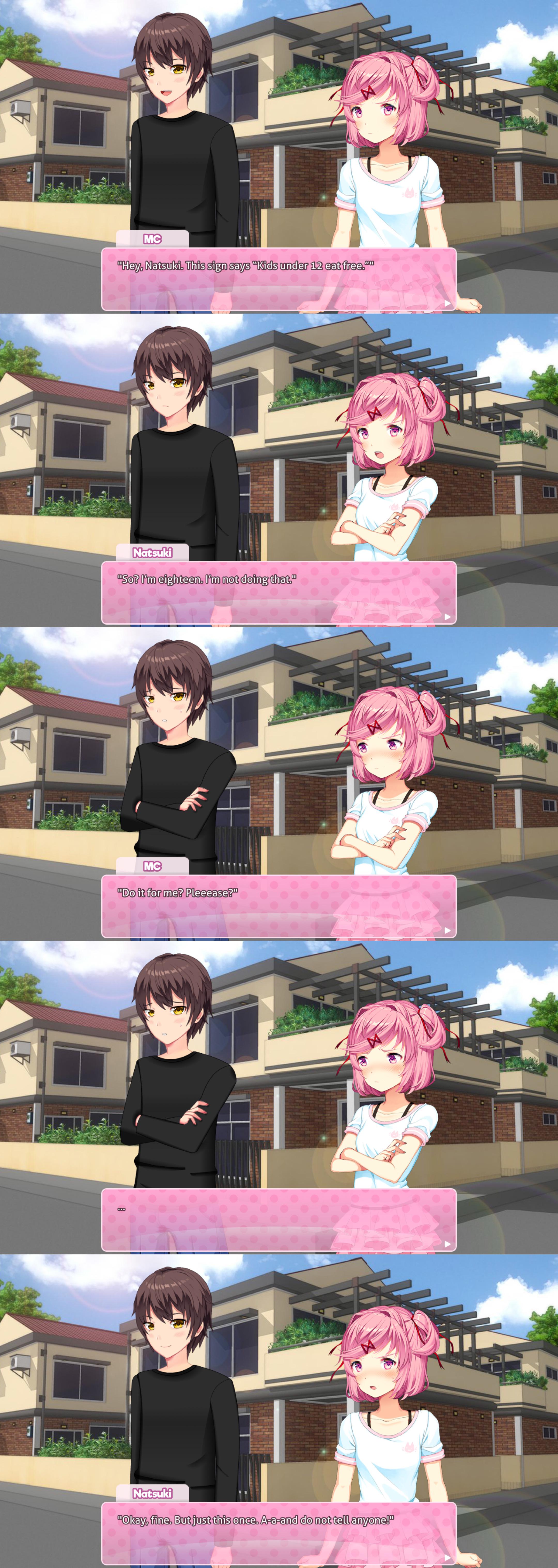 Smolness has its perks r/DDLC