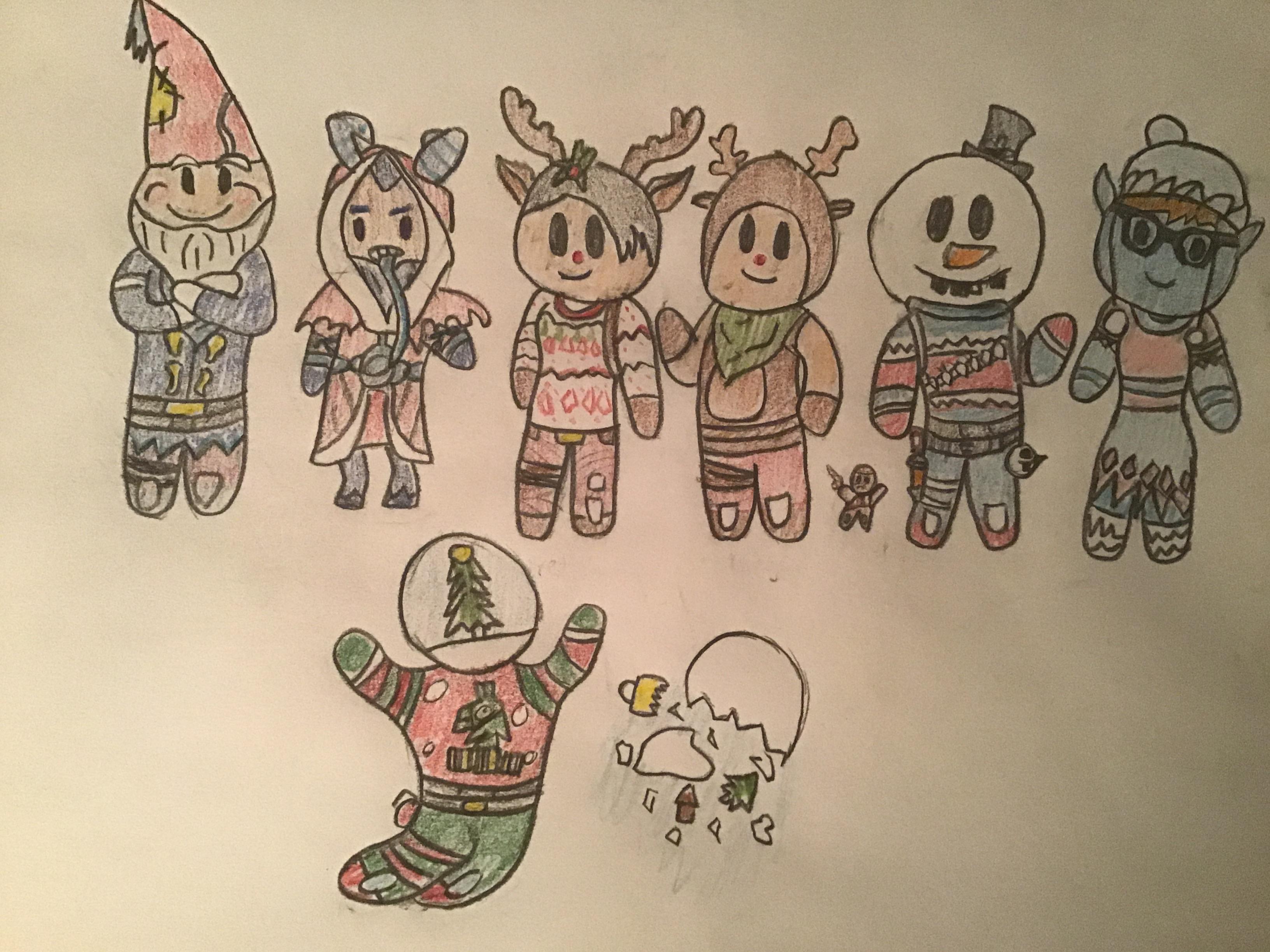 More Christmas skins r/FortNiteBR