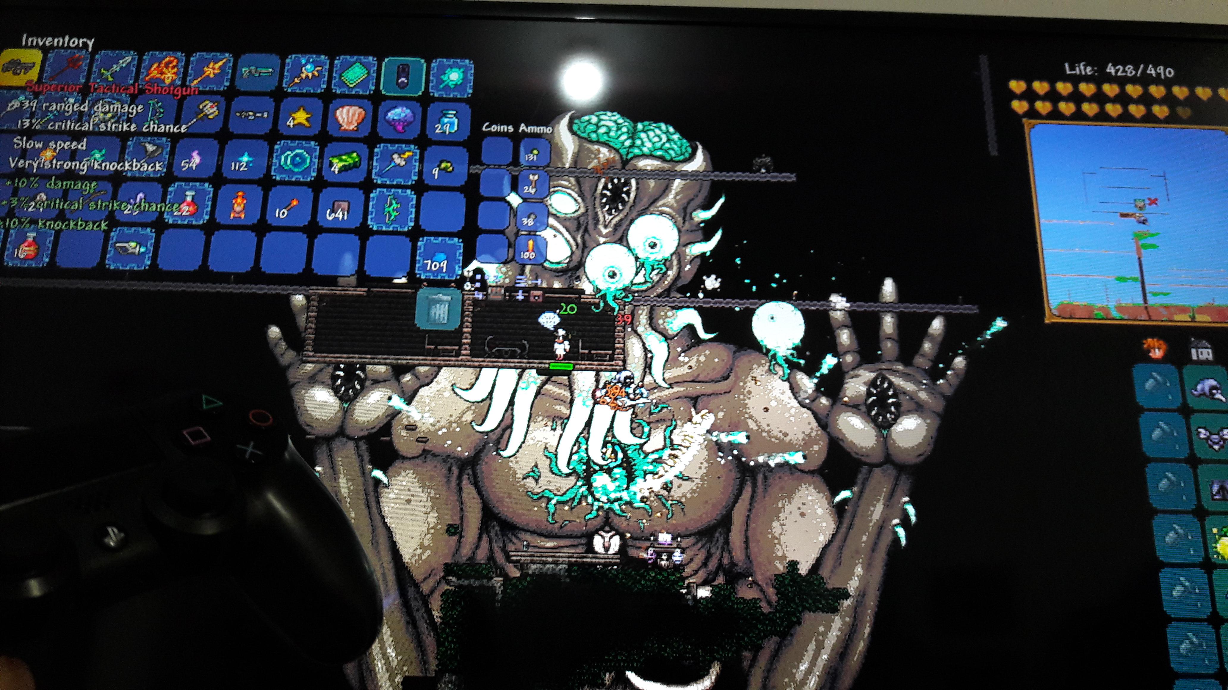 I FINALLY BEAT MOON LORD IN EXPERT MODE!!!!! Terraria
