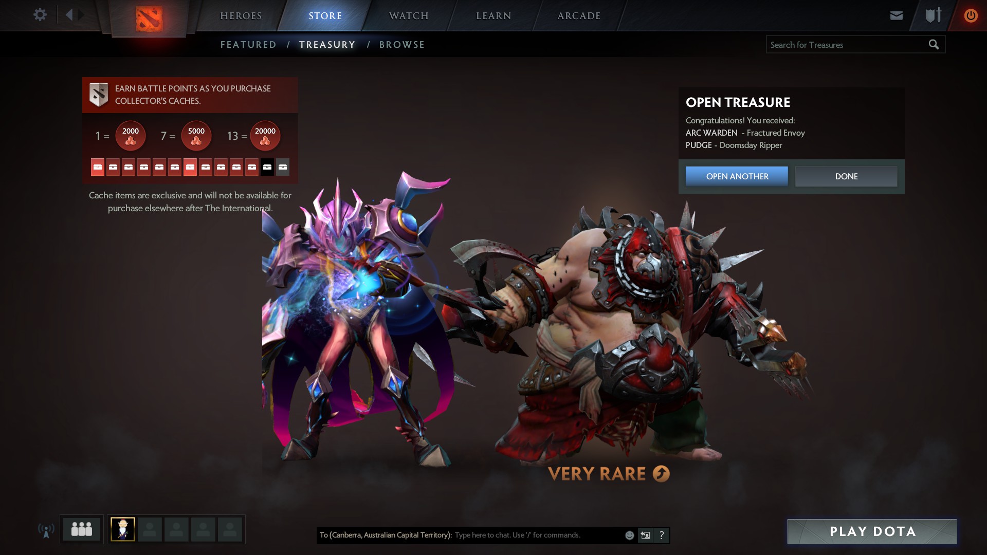 Saw the deadline for Collector's Cache so I decided to buy enough to