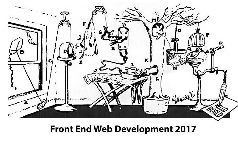 Front End  Development in 2017 r/ProgrammerHumor