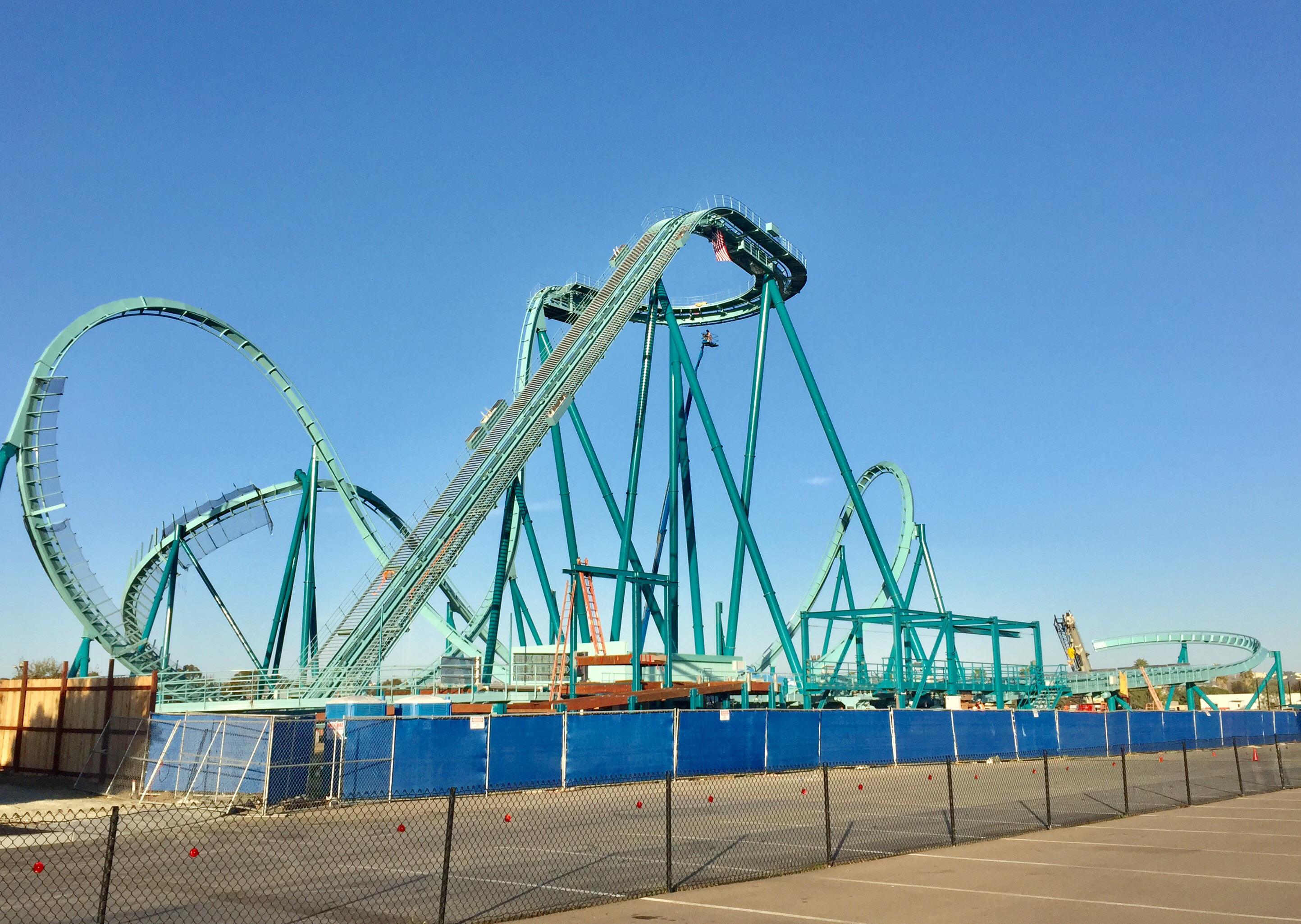 SeaWorld San Diego 2020 Emperor B&M Dive Coaster Theme Park News