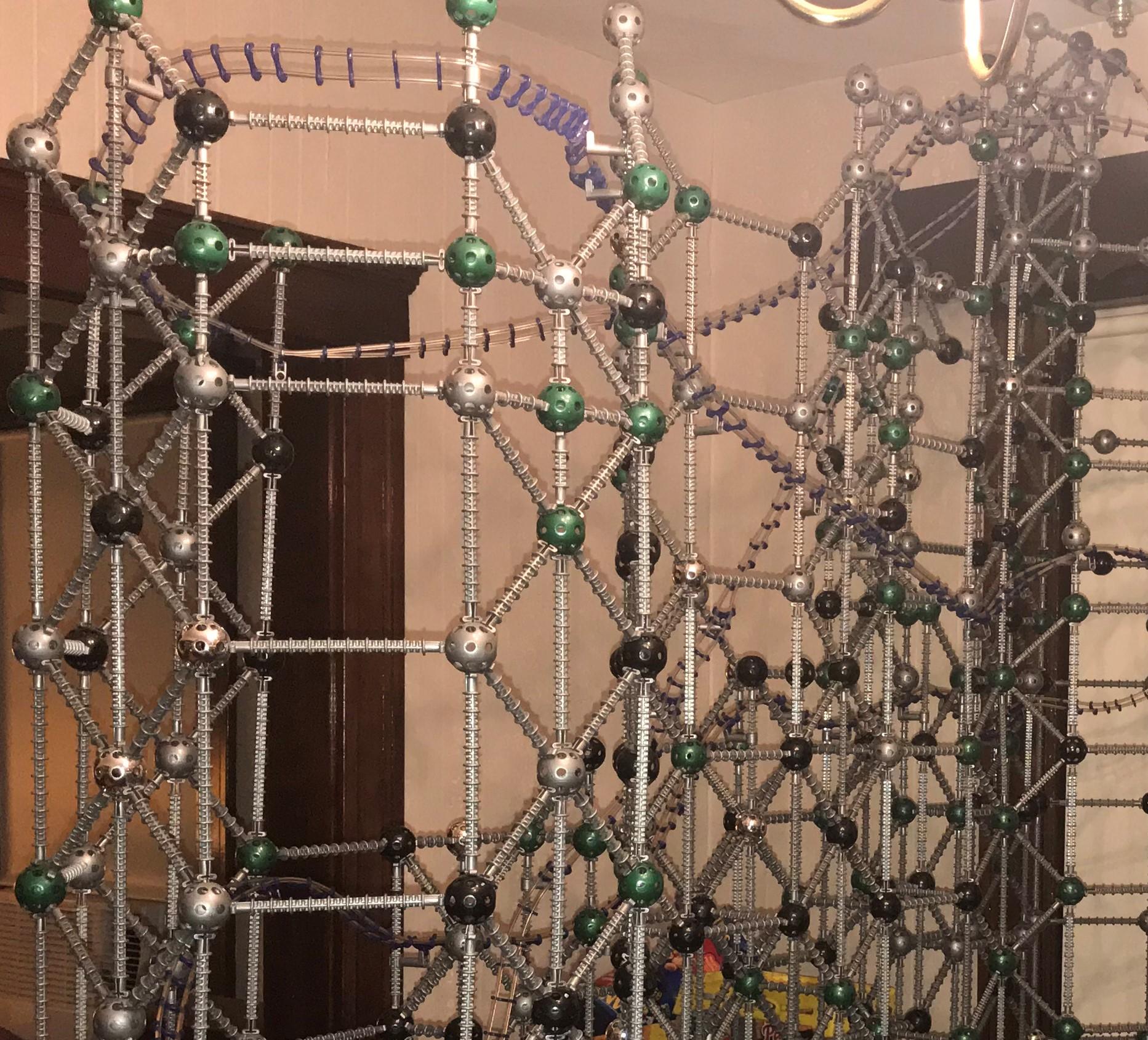 What is this steel ball roller coaster building system? Possibly