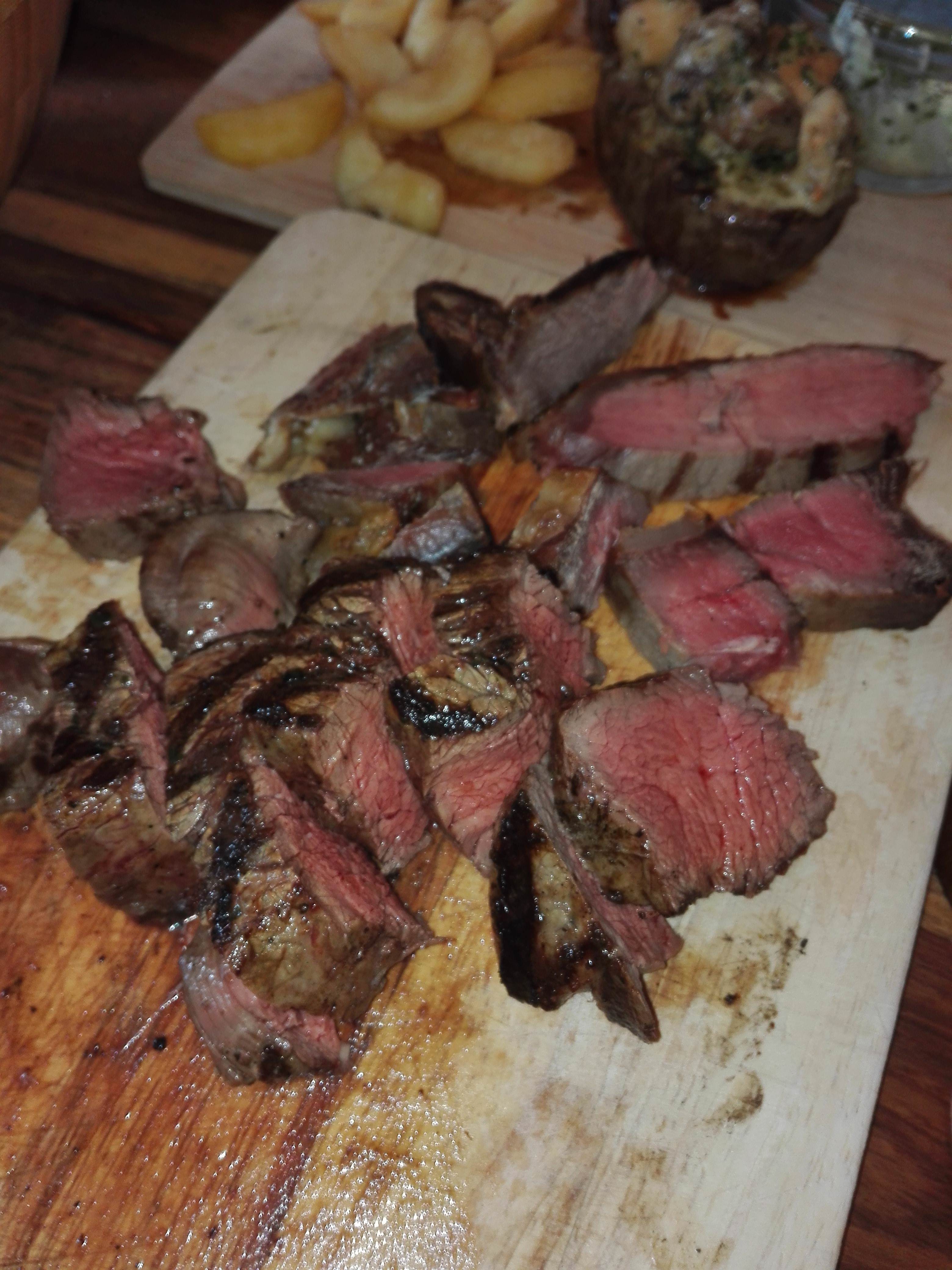 [Homemade] I grilled fillet of beef r/food