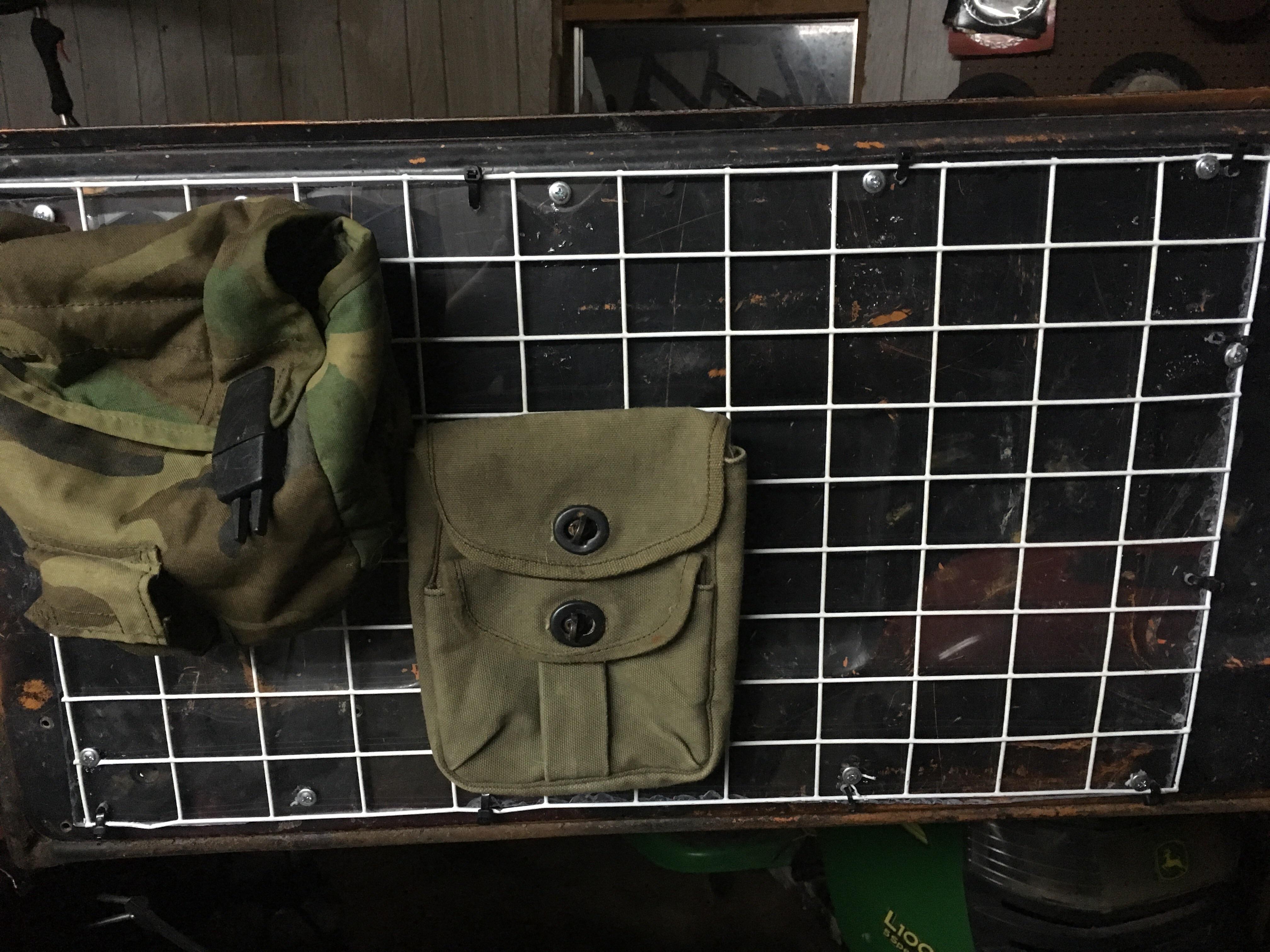 Cheap DIY MOLLE panel r/4x4