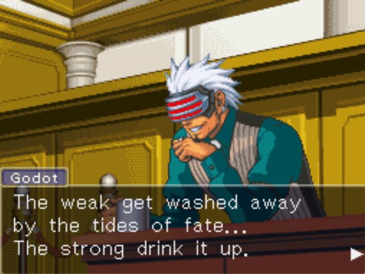 Ace Attorney One of my favourite quotes from Trials and Tribulations Ace Attorney