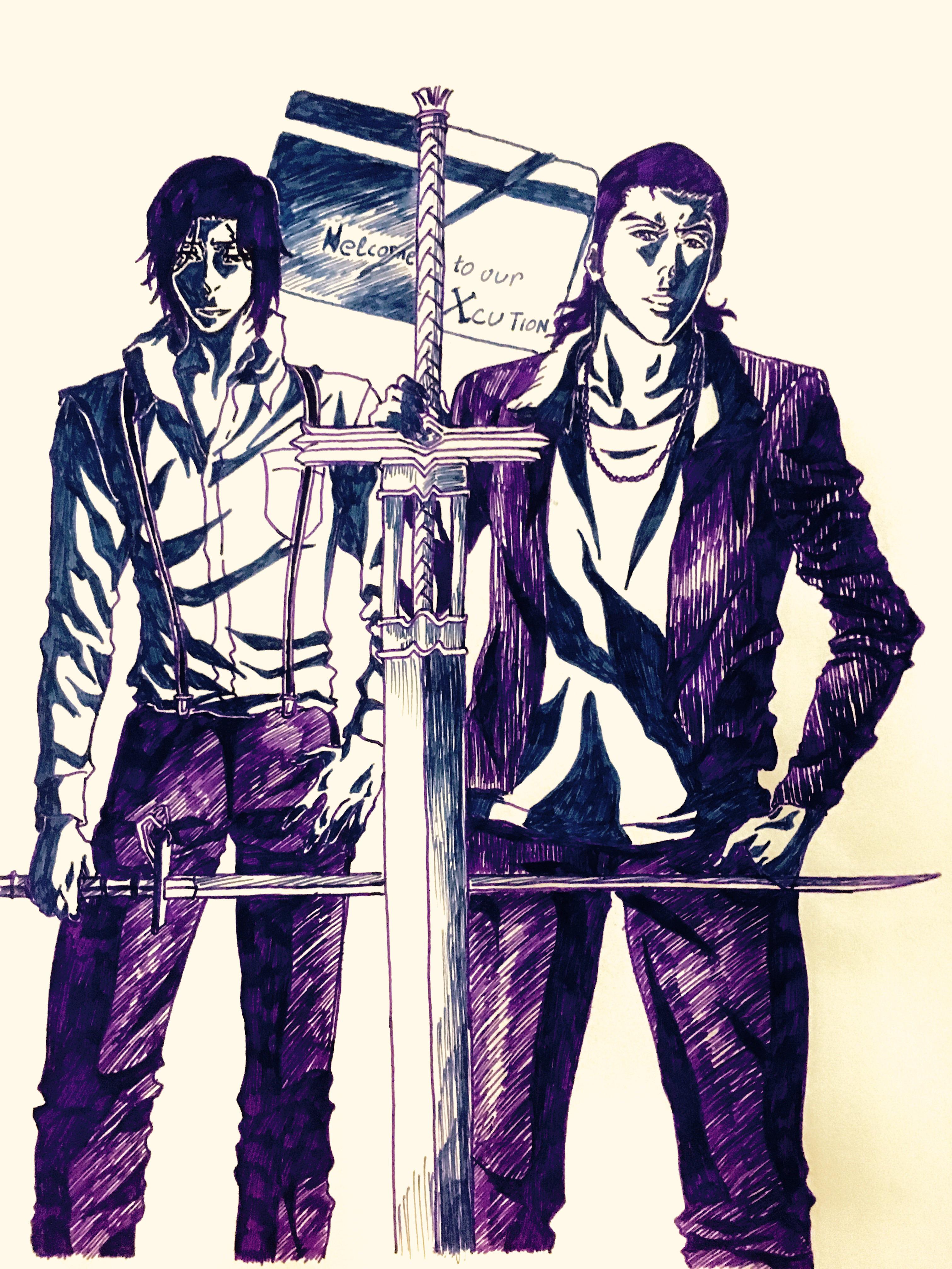 Tsukishima and Ginjo r/bleach