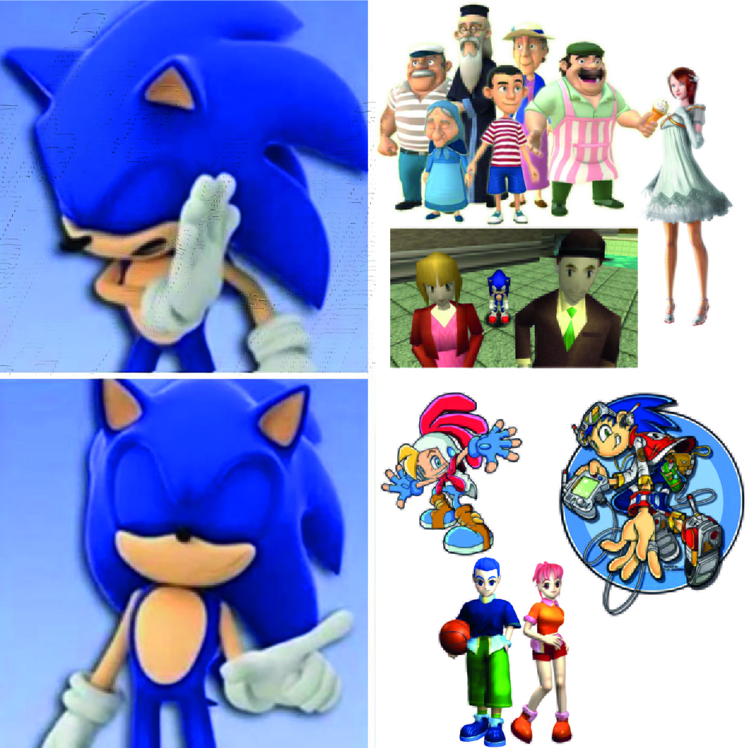 This is how humans should look in Sonic games in my opinion