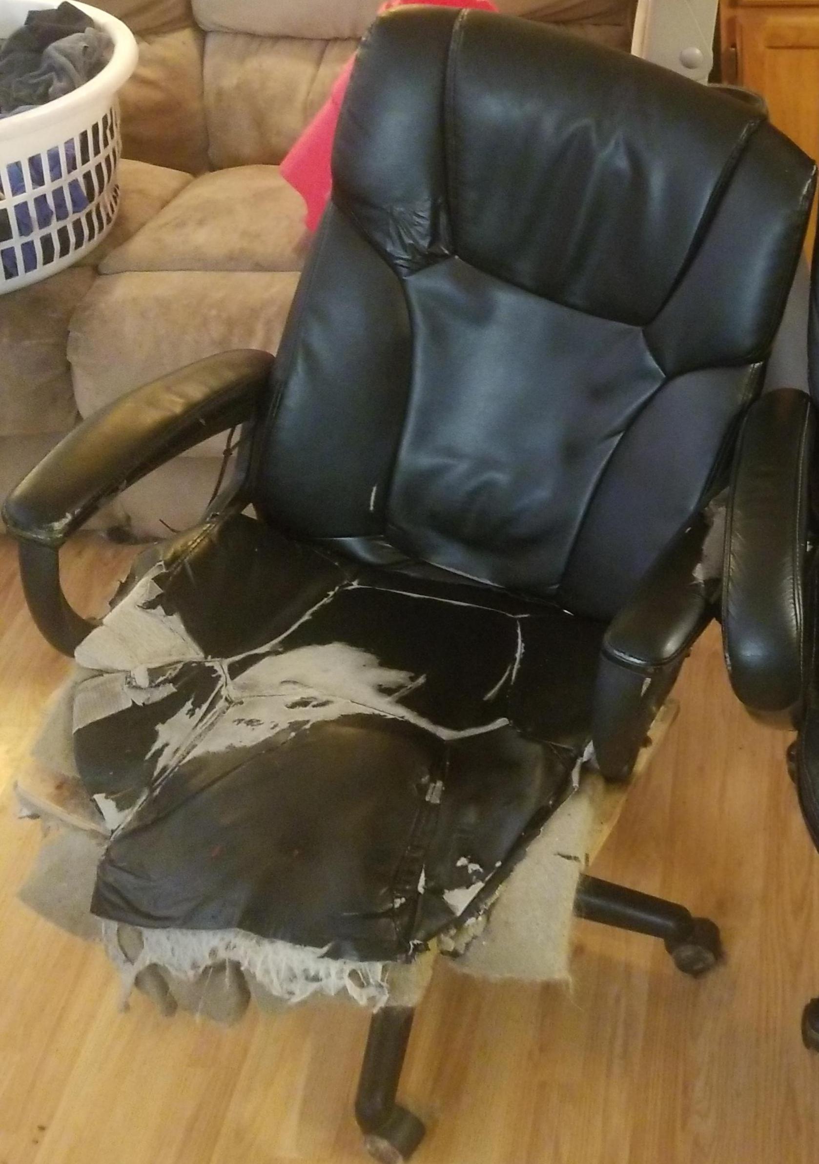 WTS slightly used GAMER CHAIR (has enough farts stored to make it to
