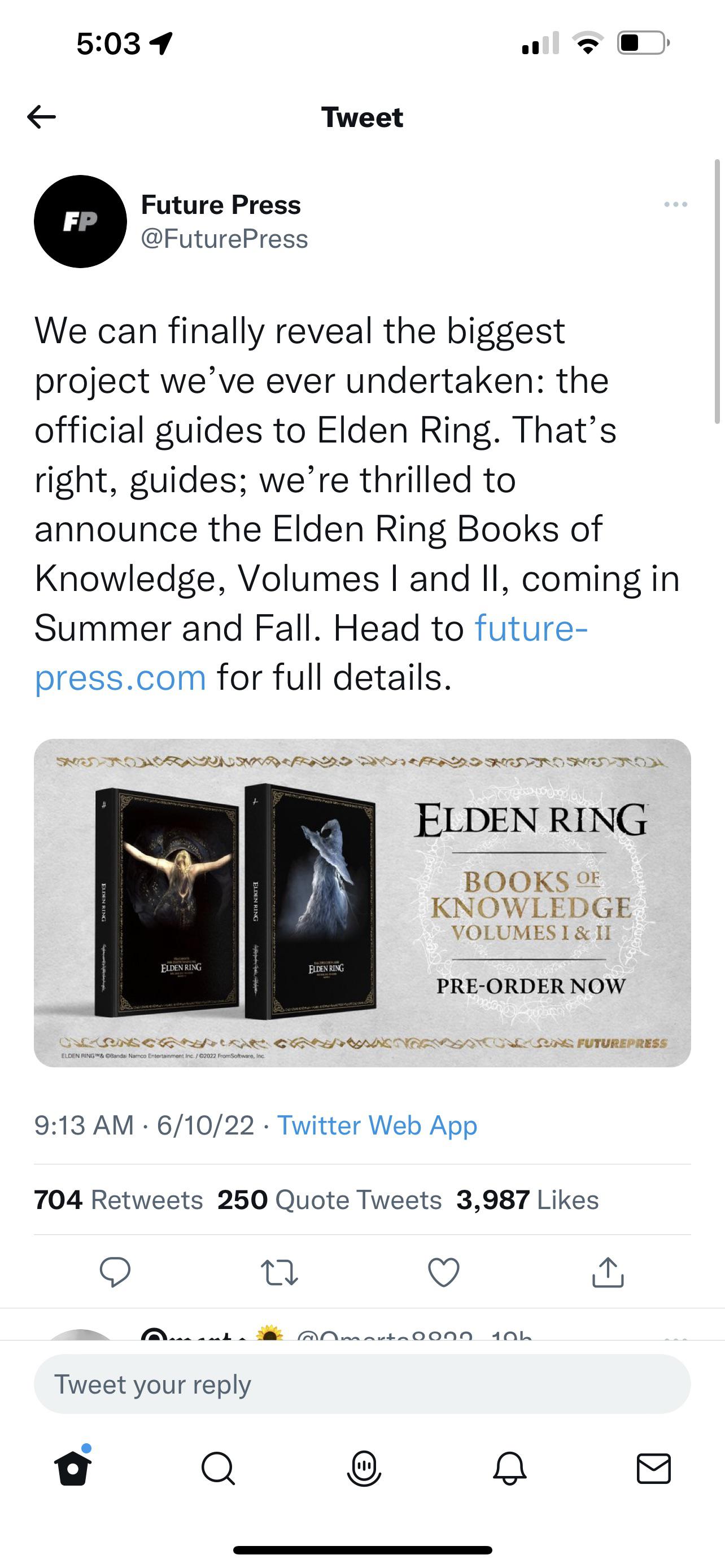 FUTURE PRESS GUIDES ARE COMING! THIS IS NOT A DRILL r/Eldenring