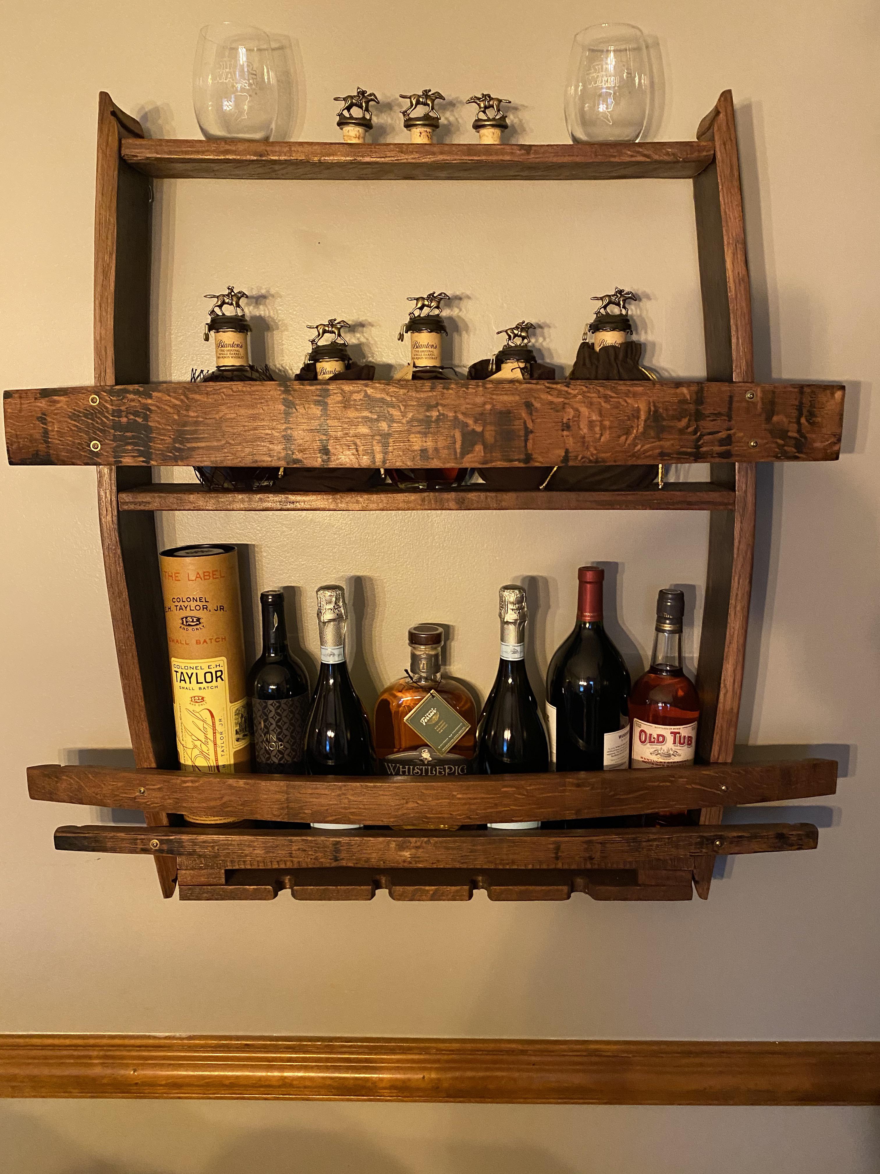 Another shelf for the man cave! r/BarBattlestations