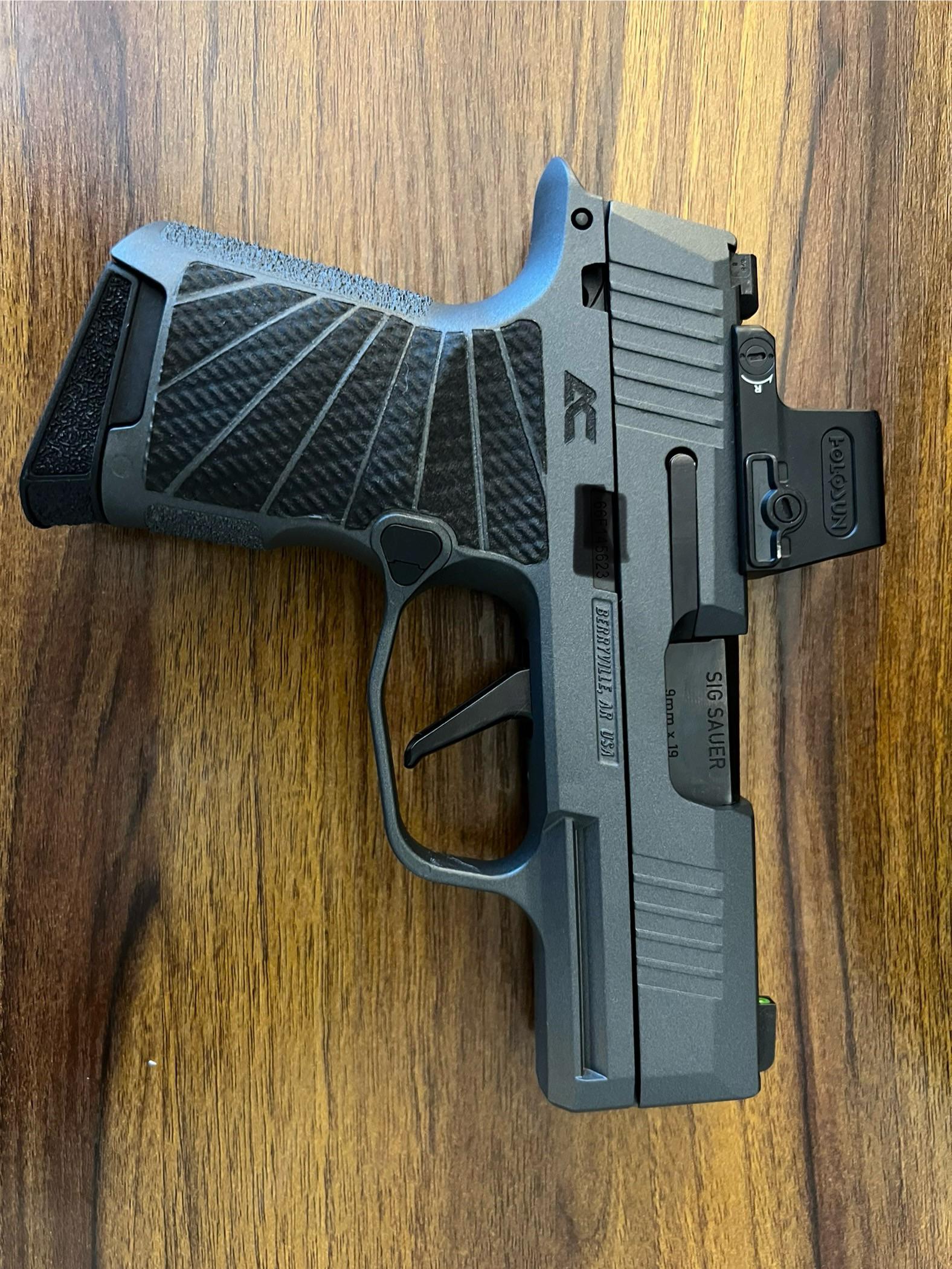 P365x w/ a few modifications r/SigSauer