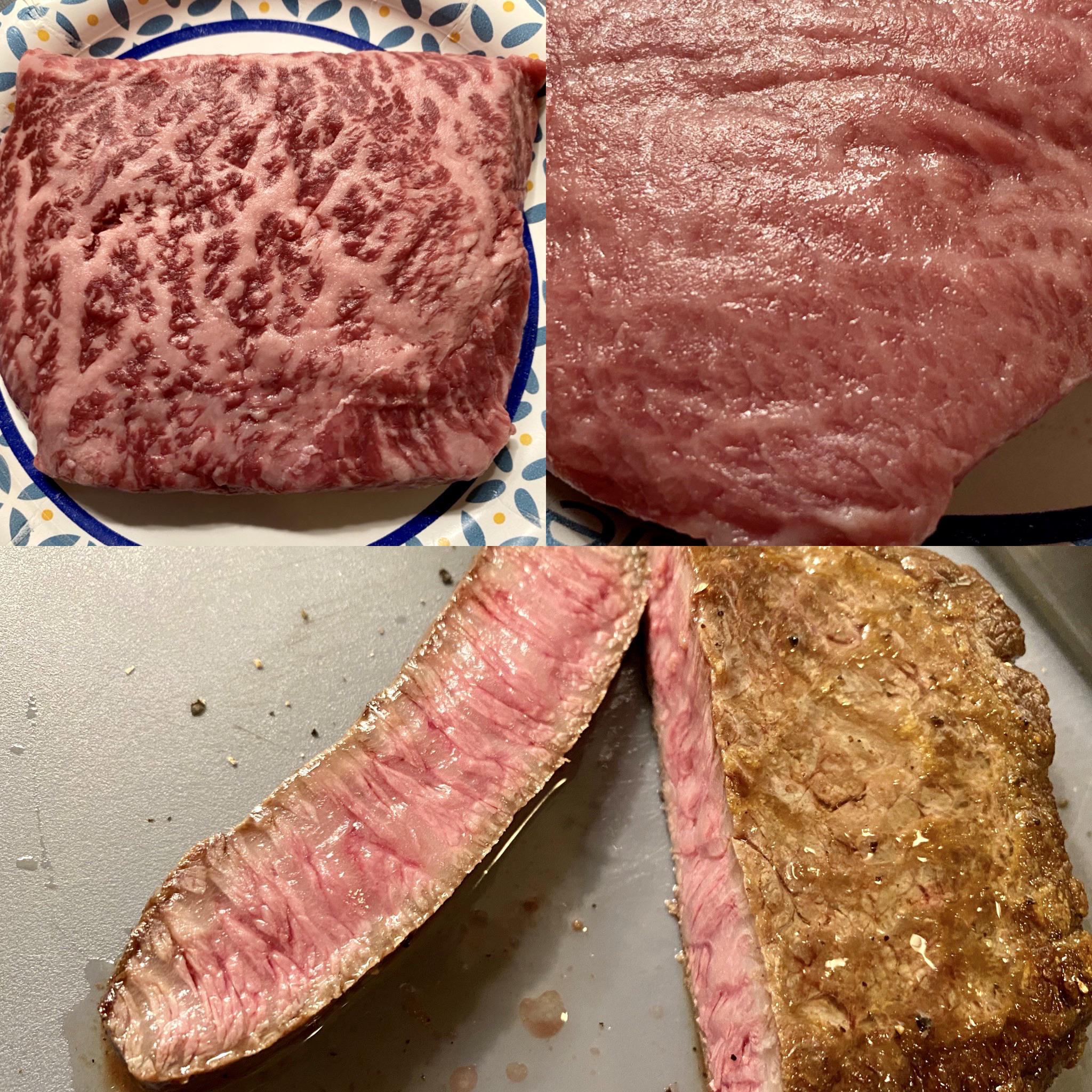 16 Wagyu Flat Iron r/steak