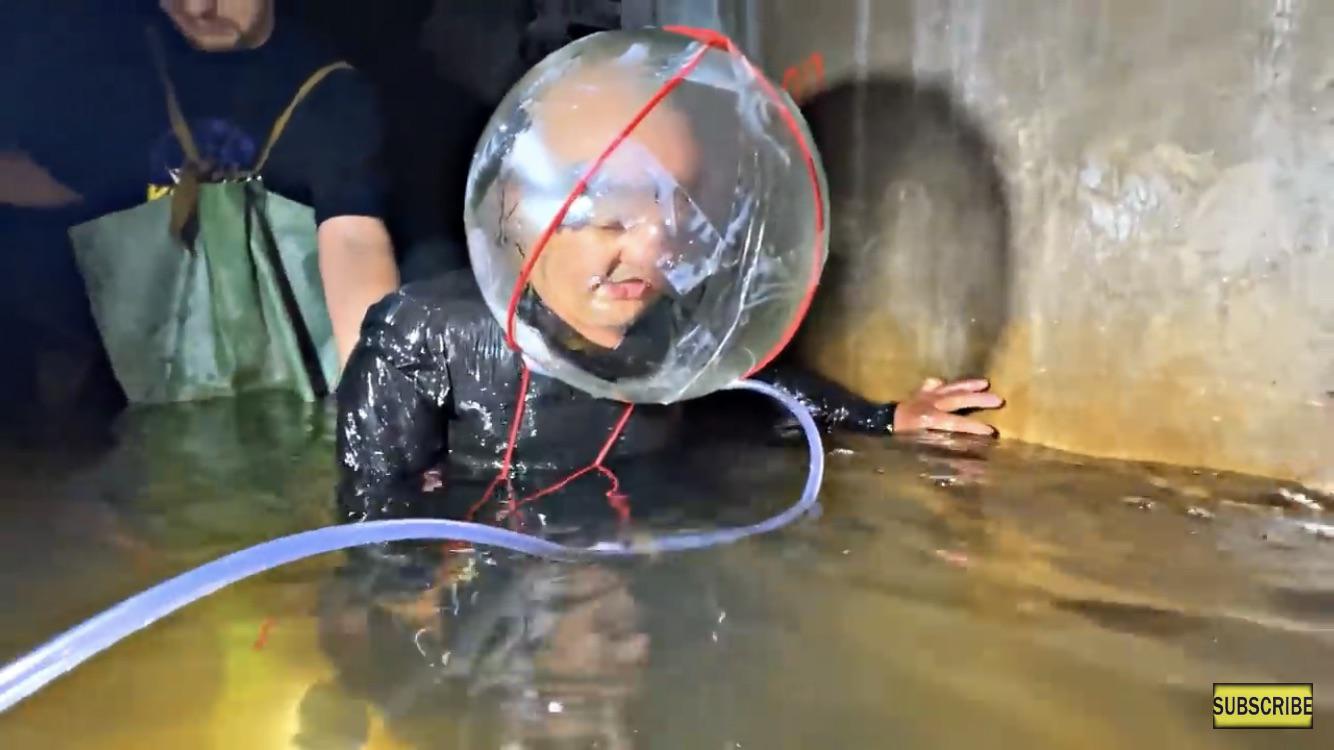 SLAV diving in Chernobyl for real with fishtank! Kreosan on Youtube