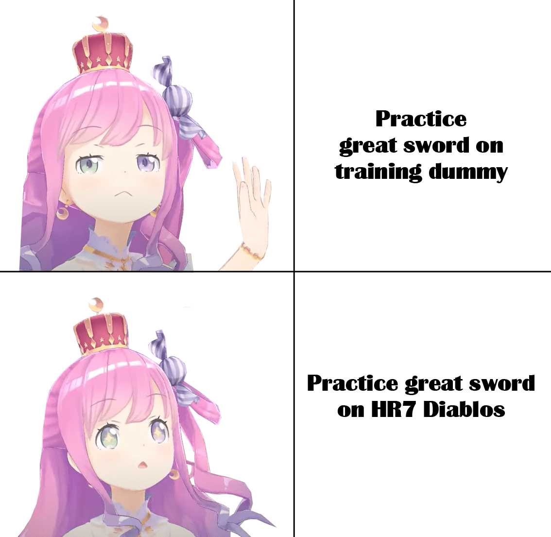 Will anything stop this monster hunter princess? Hololive