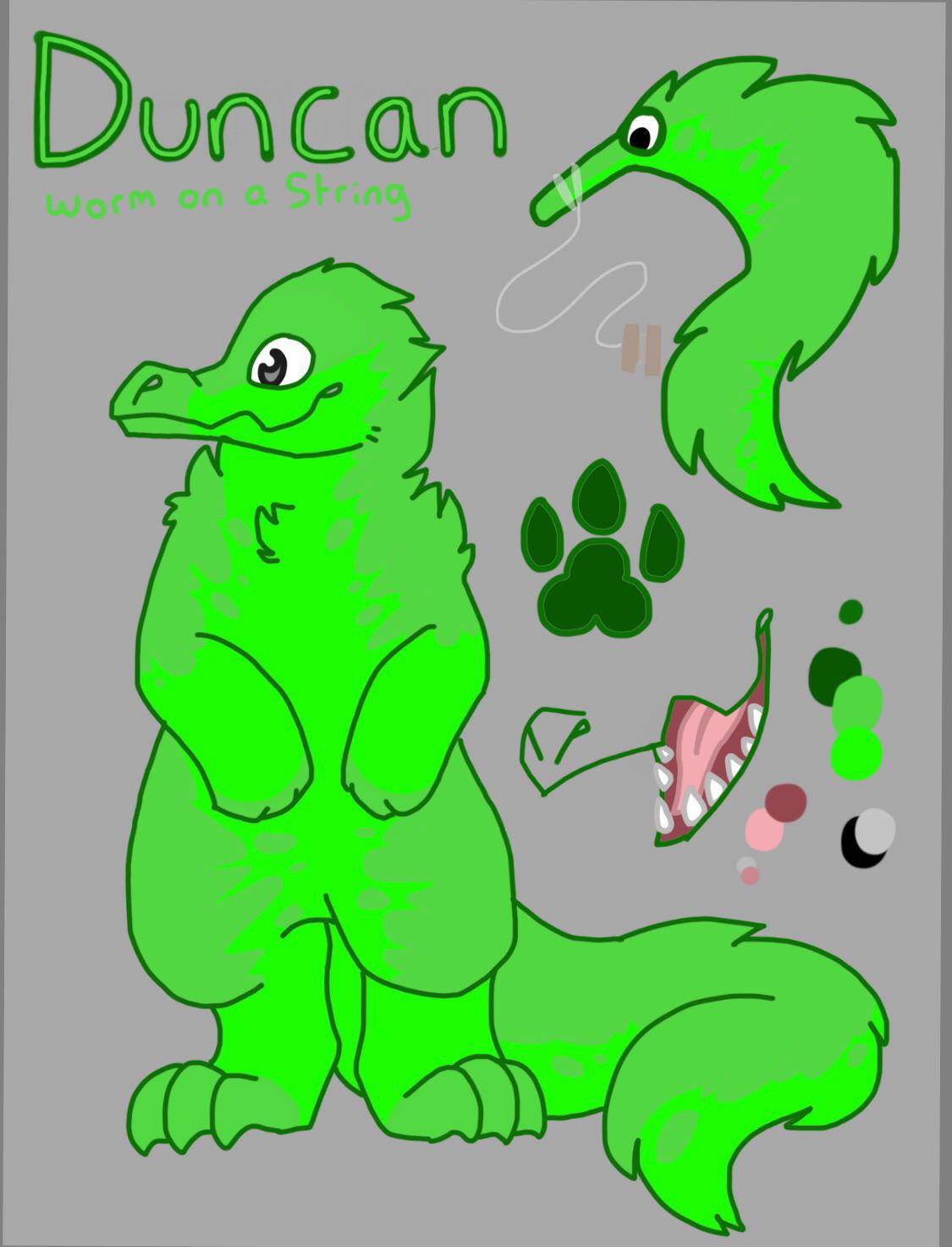 I made my own worm oc! I thought I would post some more of my art on