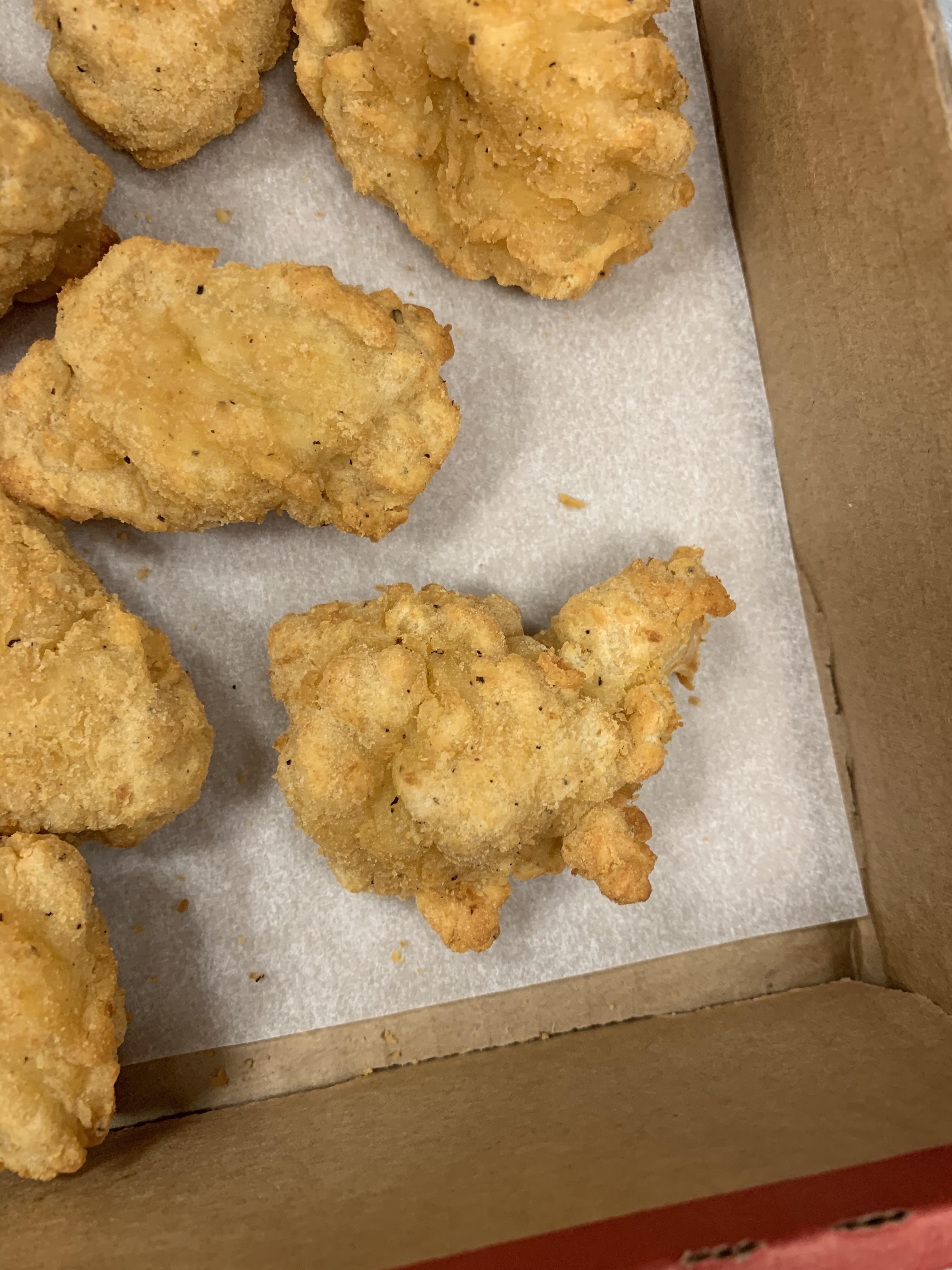 This Chicken Nugget looks like America r/mildlyinteresting