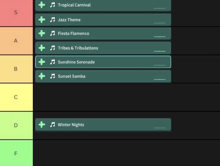 BTD 6 Music Tier List btd6