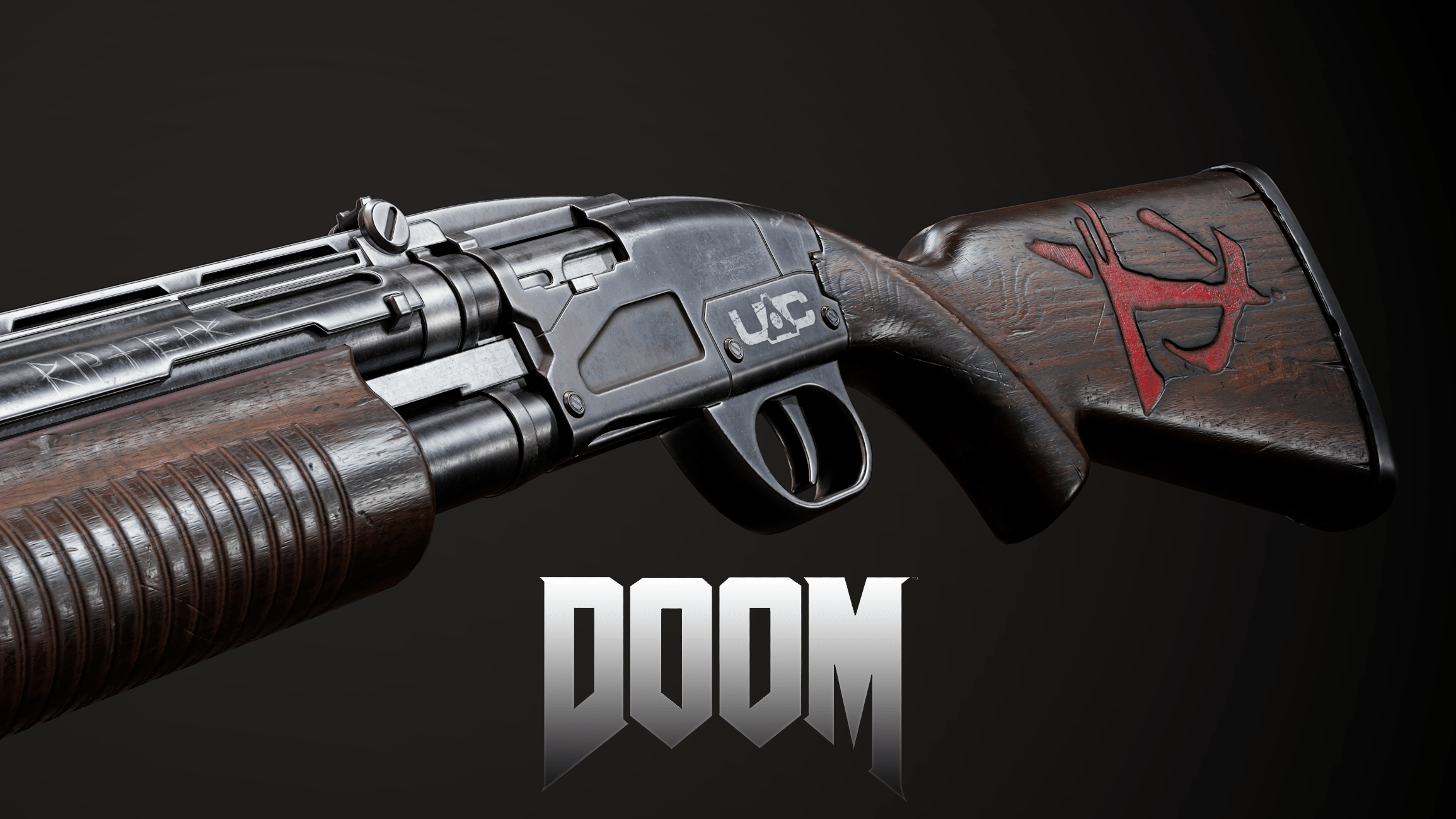 Doom Shotgun I made after a concept by Shaun Mooney. r/Doom