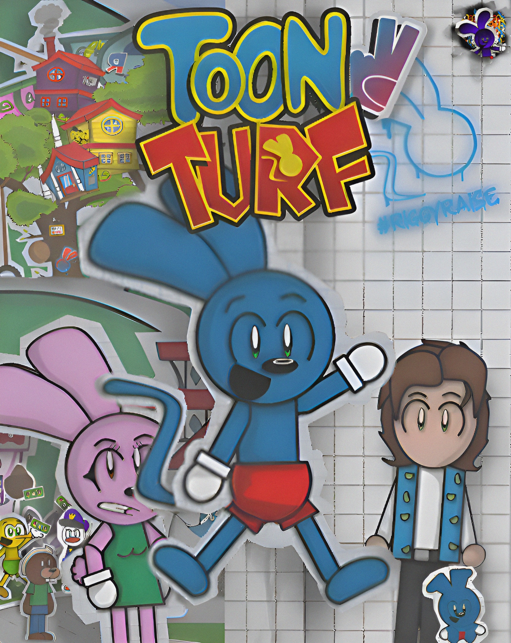 I made my own toon turf poster lol. r/DannoCalSubmissions