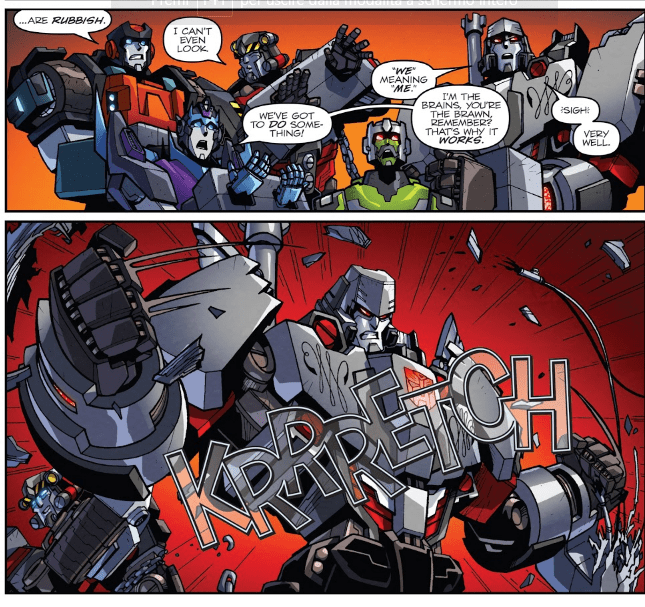 [TRANSFORMERS IDW] "I'm the brain, you're the brawn" r/transformers