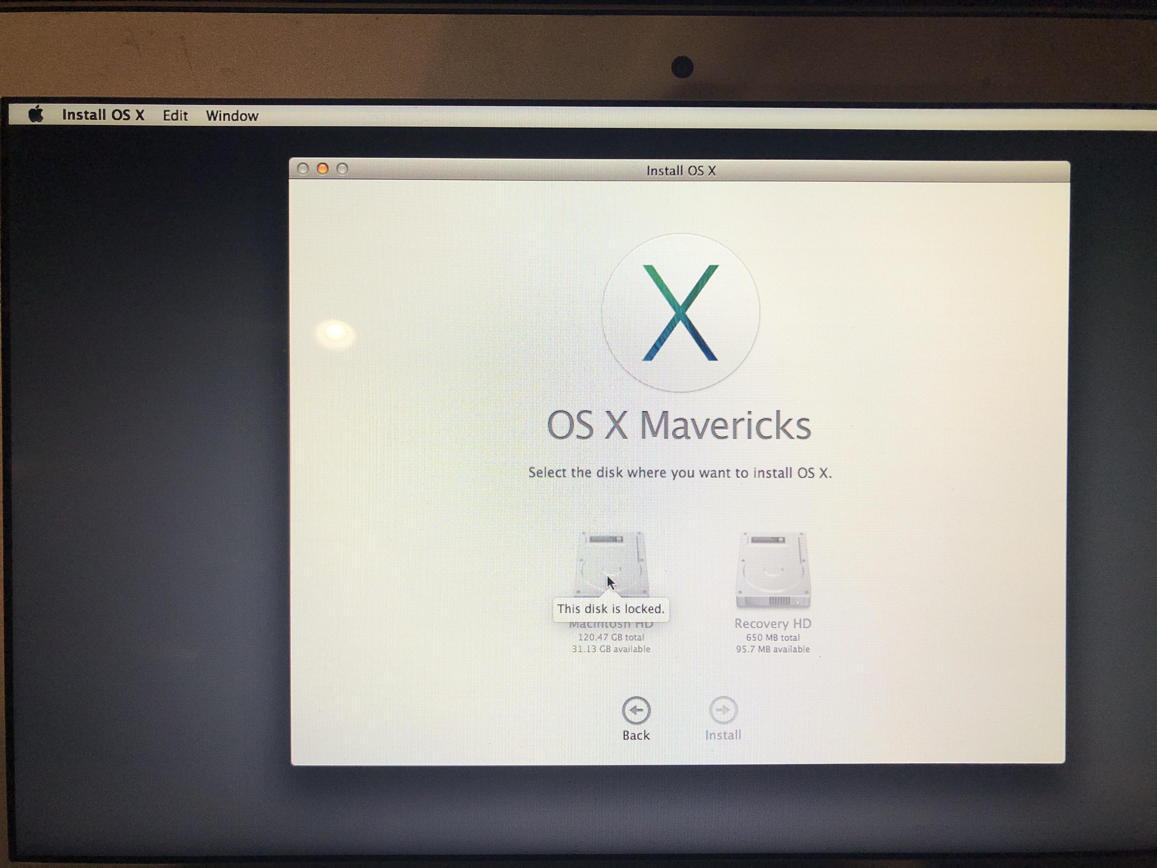 How do I unlock disk to reinstall and fix my MacBook Air? r/applehelp