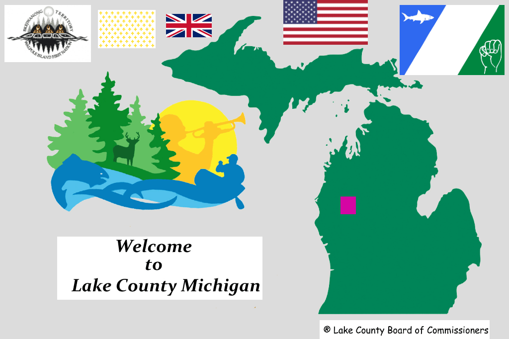 Flag for Lake County, Michigan r/flags