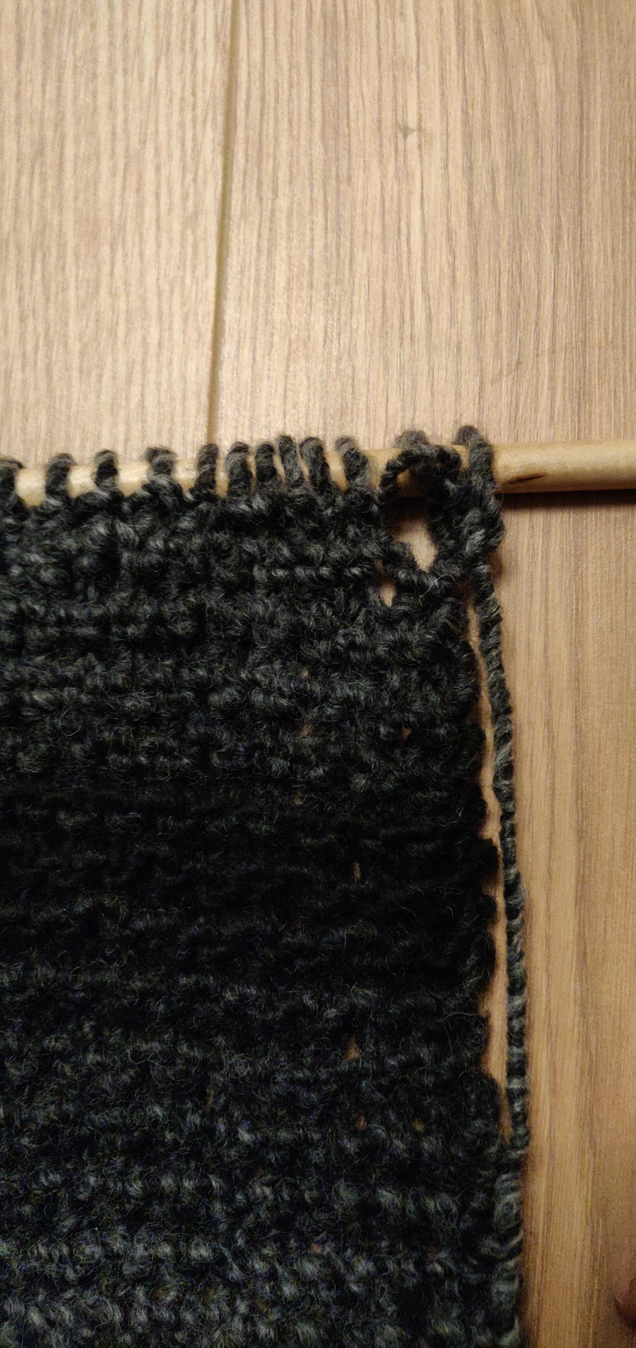 I made a mistake in my scarf and I need to find out how to fix it r