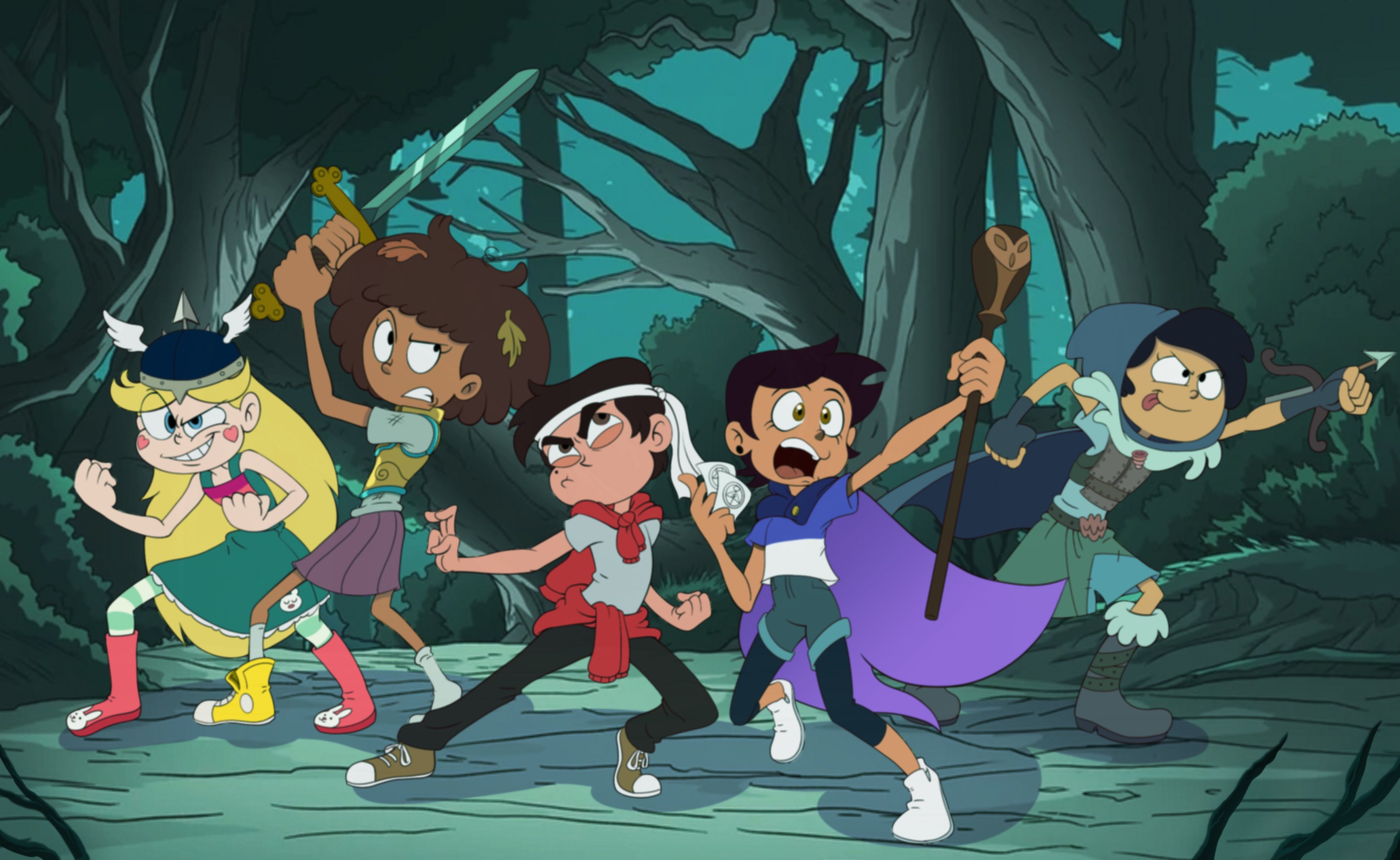 (ScottForester) Crossover party r/TheOwlHouse