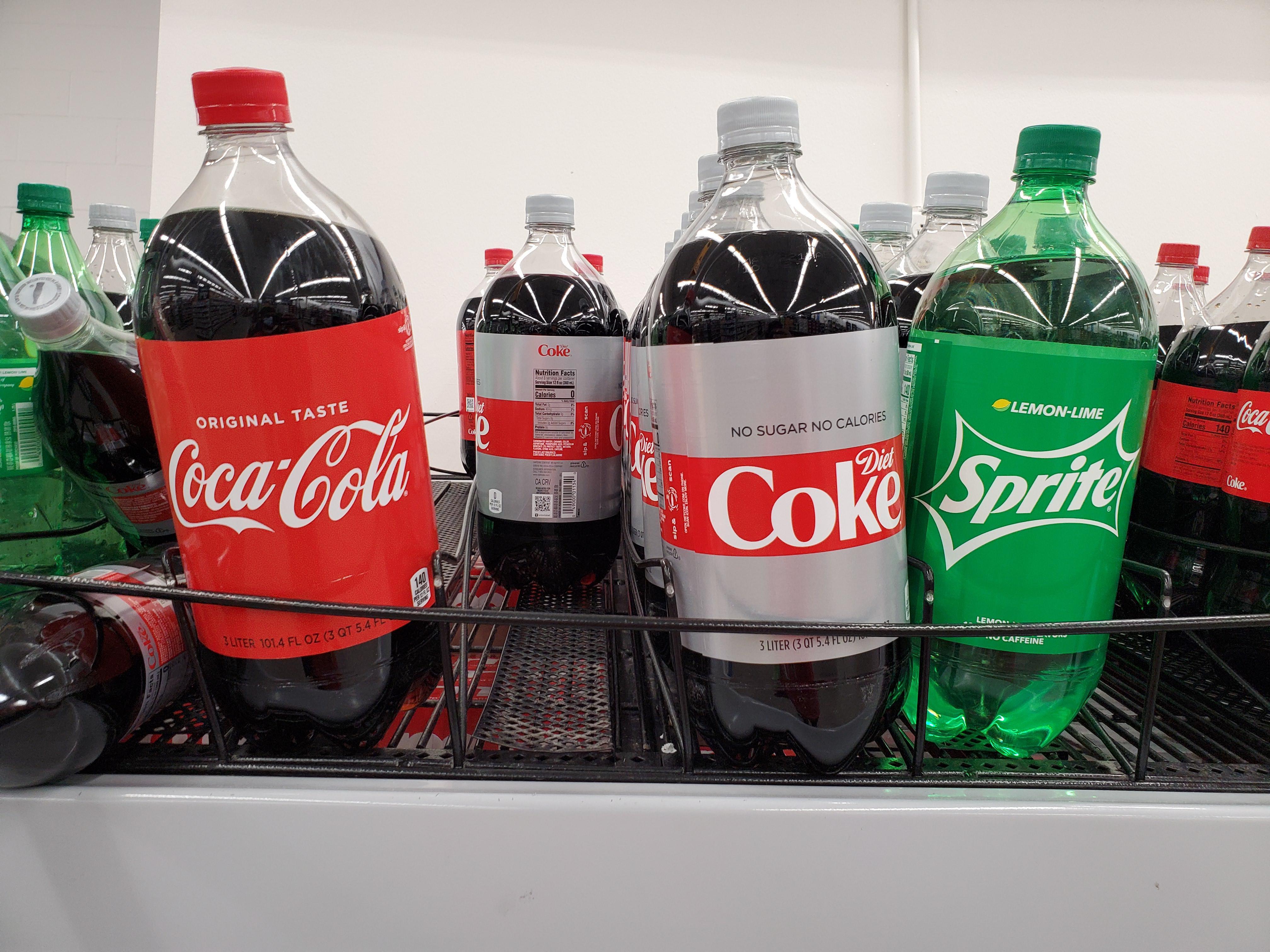These absolute units of Coke, Diet Coke, and Sprite r/AbsoluteUnits