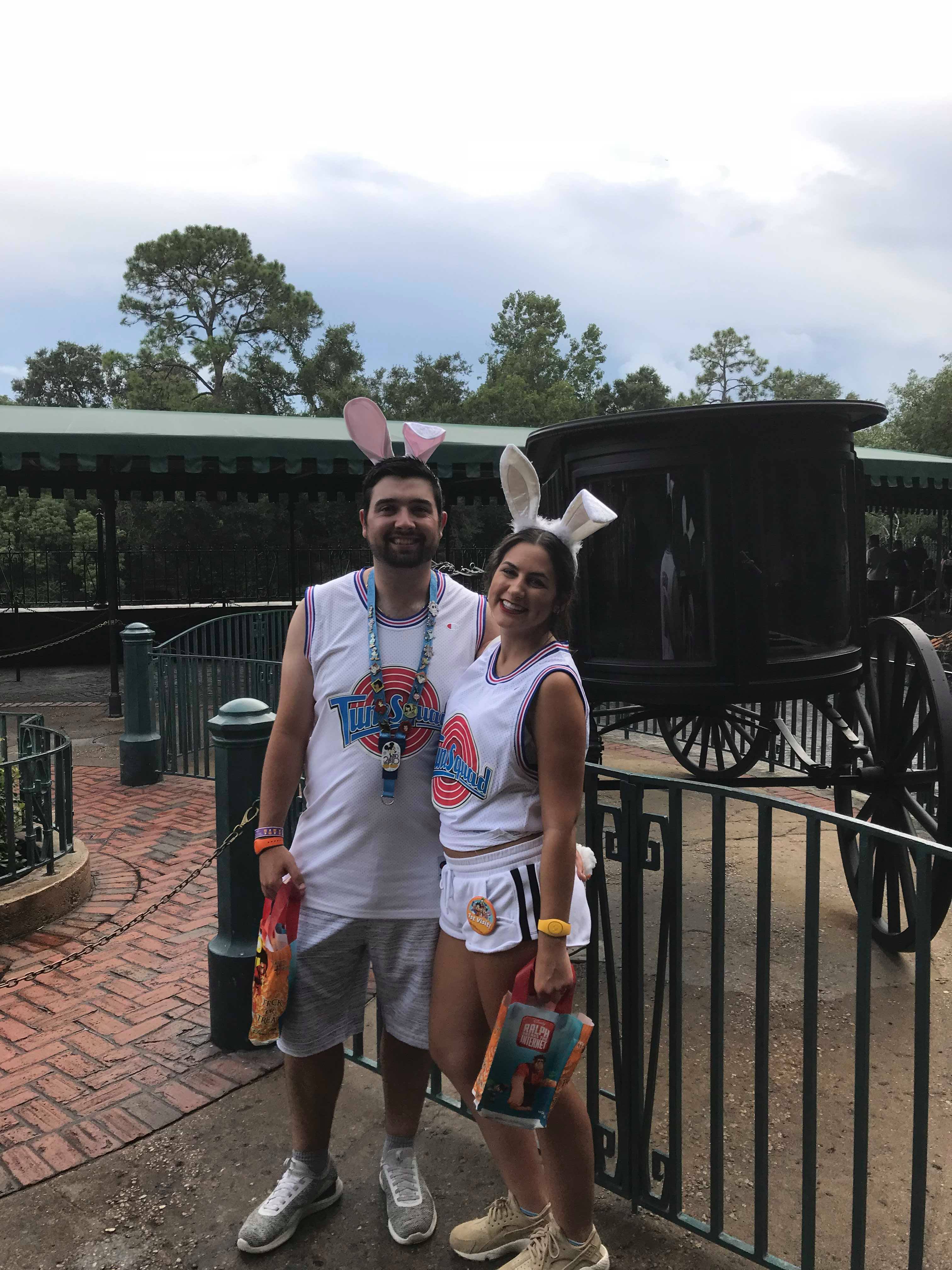 Guess I'll jump on the bandwagon. Our Bugs and Lola Tune Squad costumes