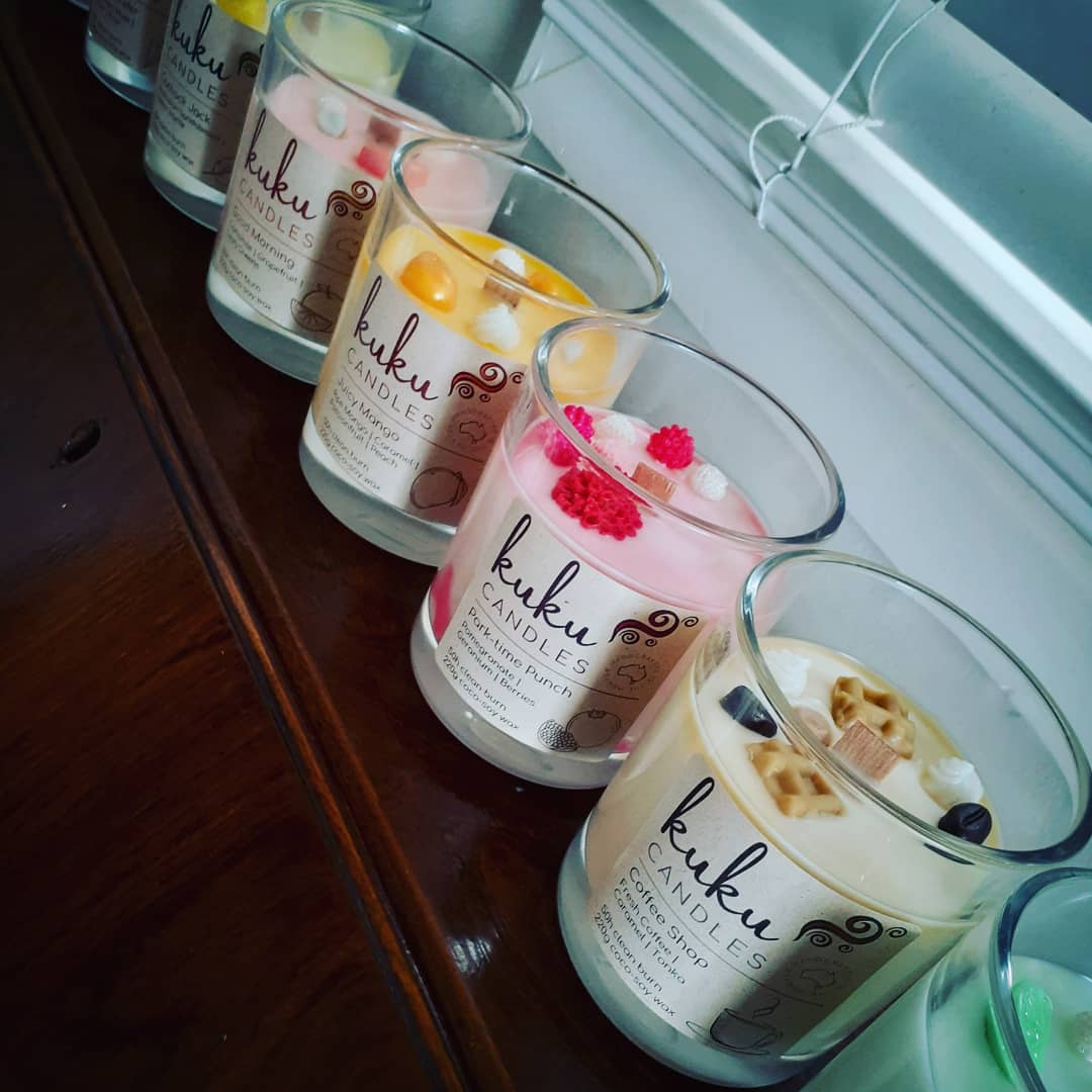Thanks to all your help I'm preparing to launch kuku.candles on Etsy
