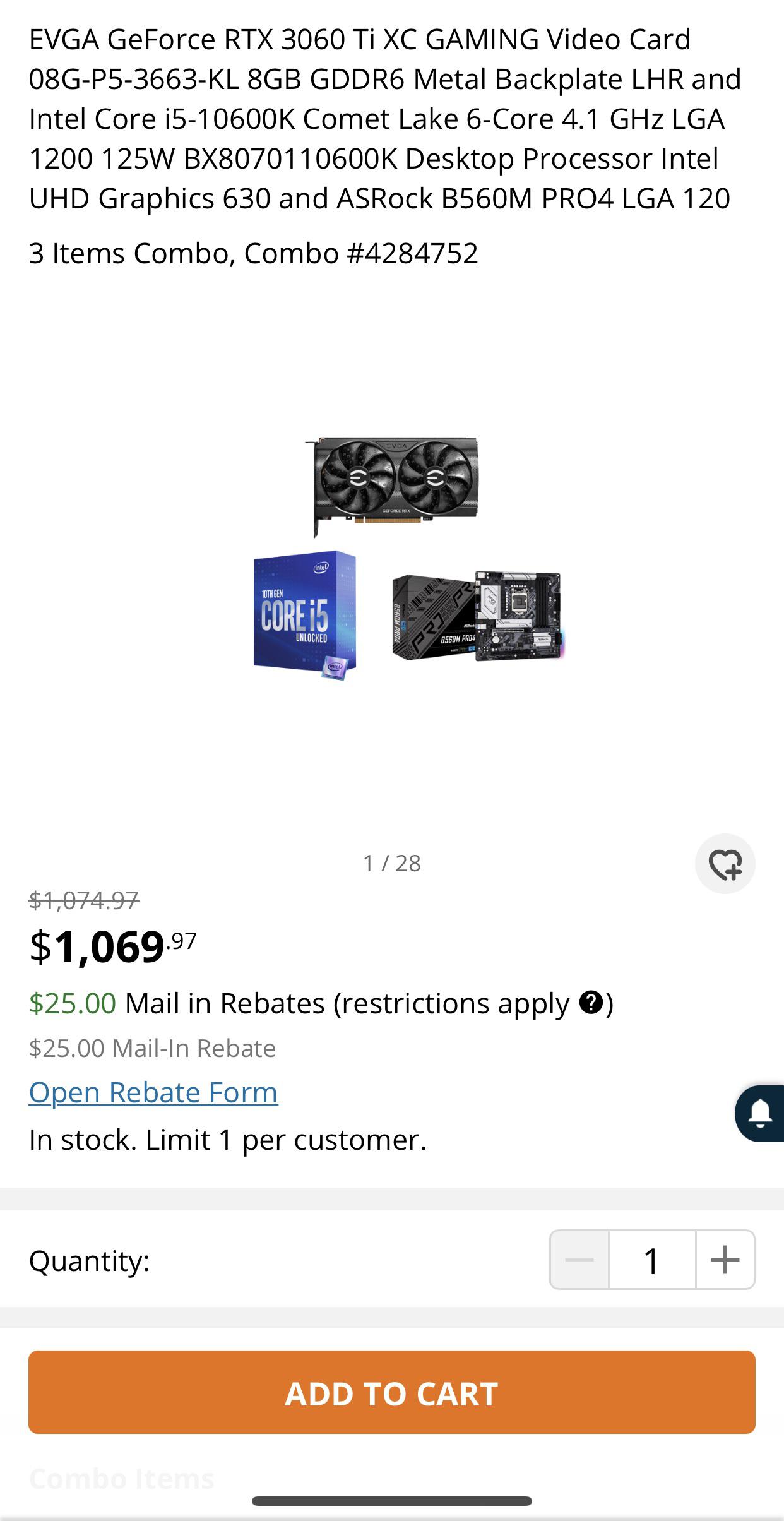 Newegg bundle worth it? Cost is in CAD. r/pcmasterrace