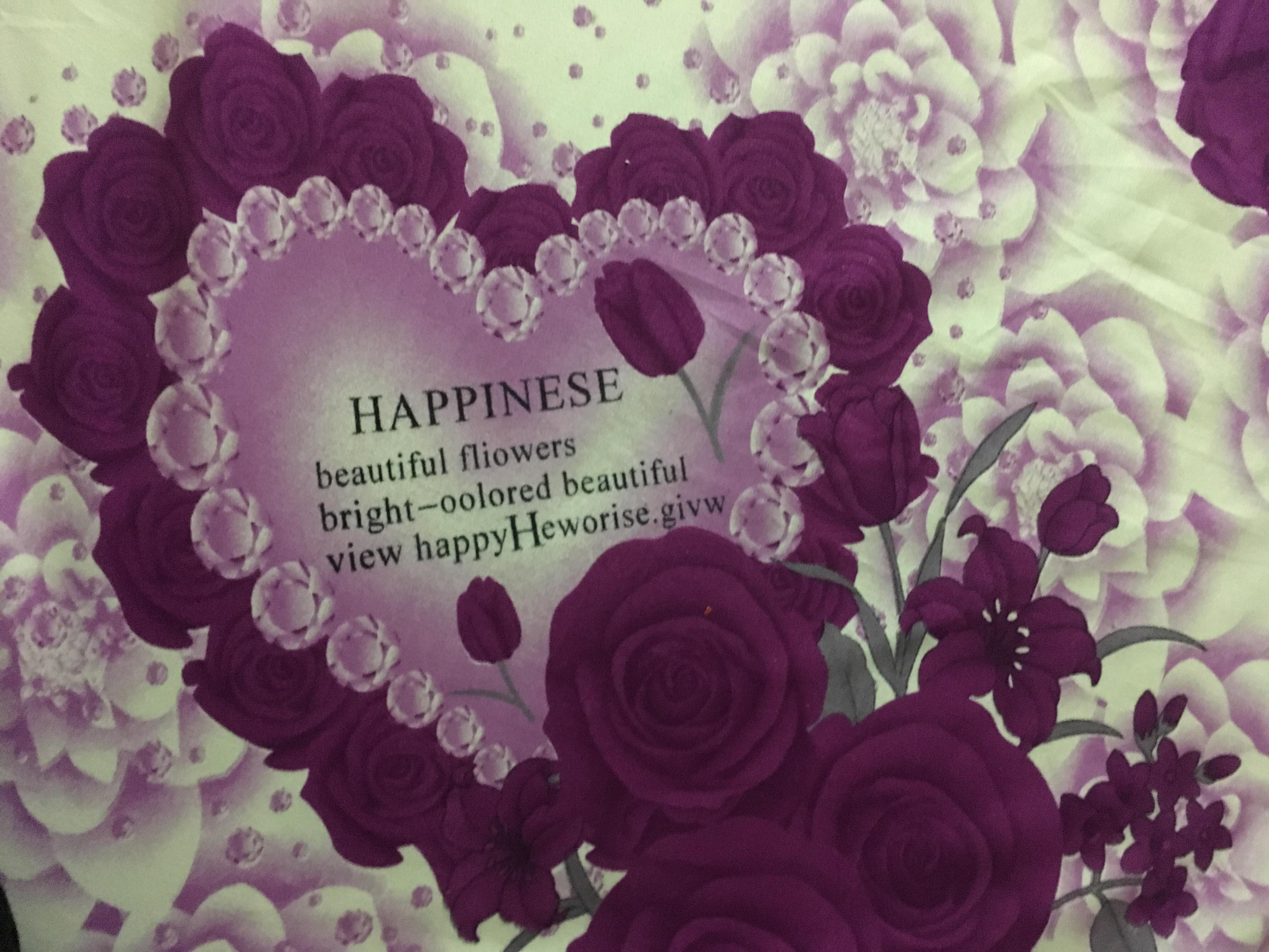 Vietnamese bedding we stumbled across in the middle of nowhere