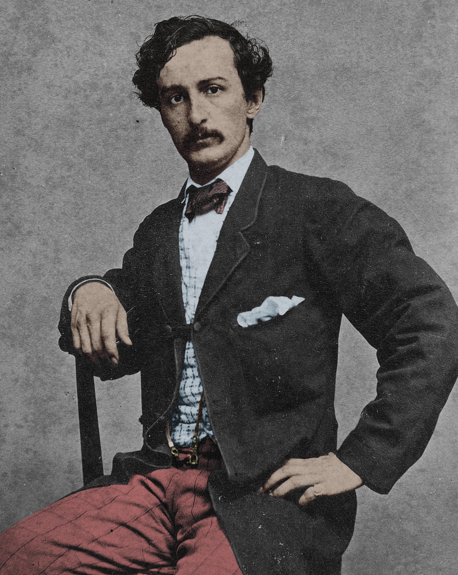 My First Ever Colorization John Wilkes Booth r/Colorization