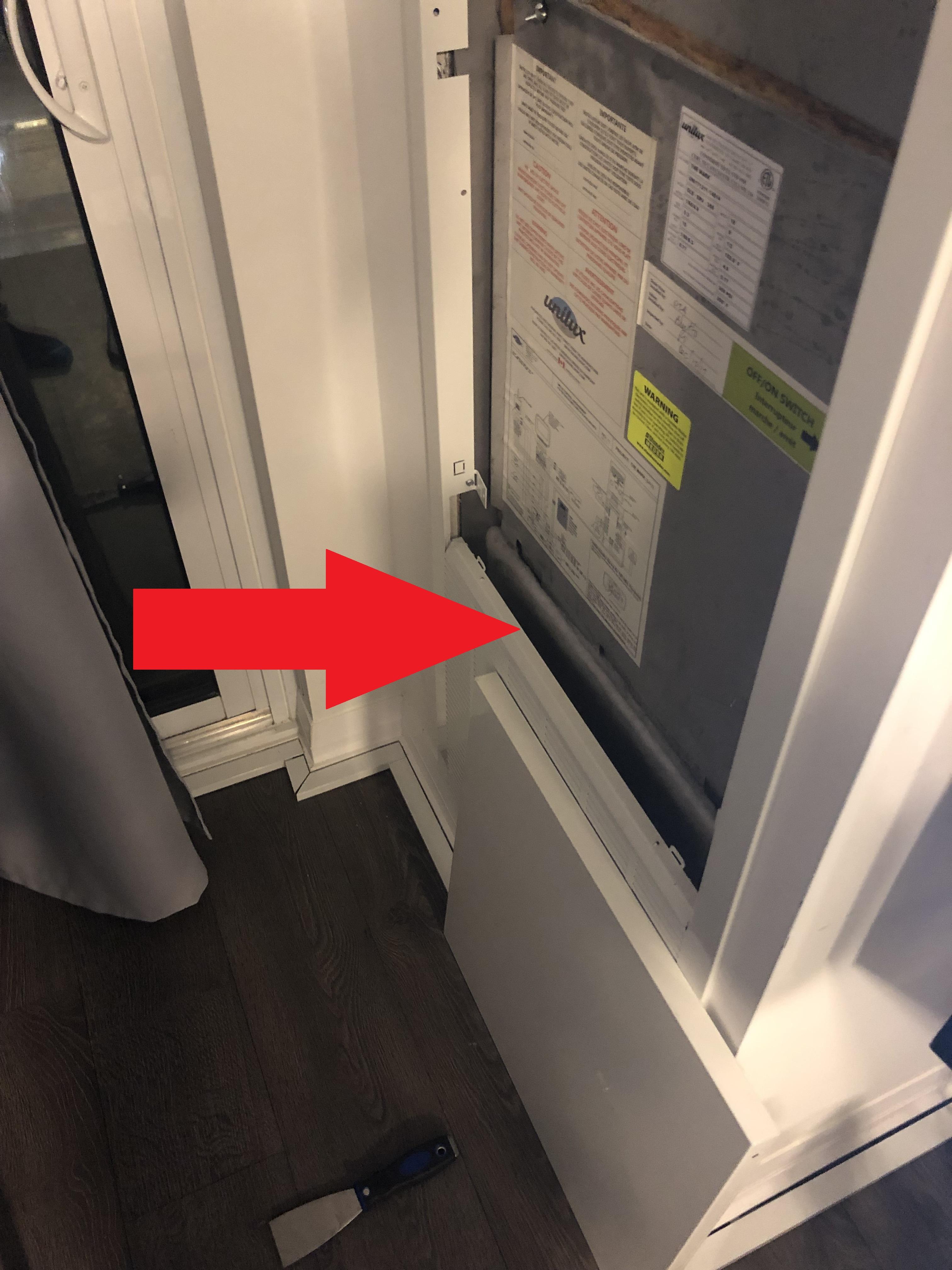 Just moved into a new condo, is the filter in my hvac unit supposed to