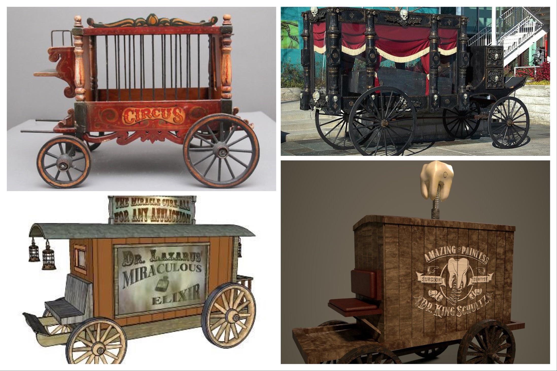 We need more customisation options for the Bounty Hunter wagon. Here