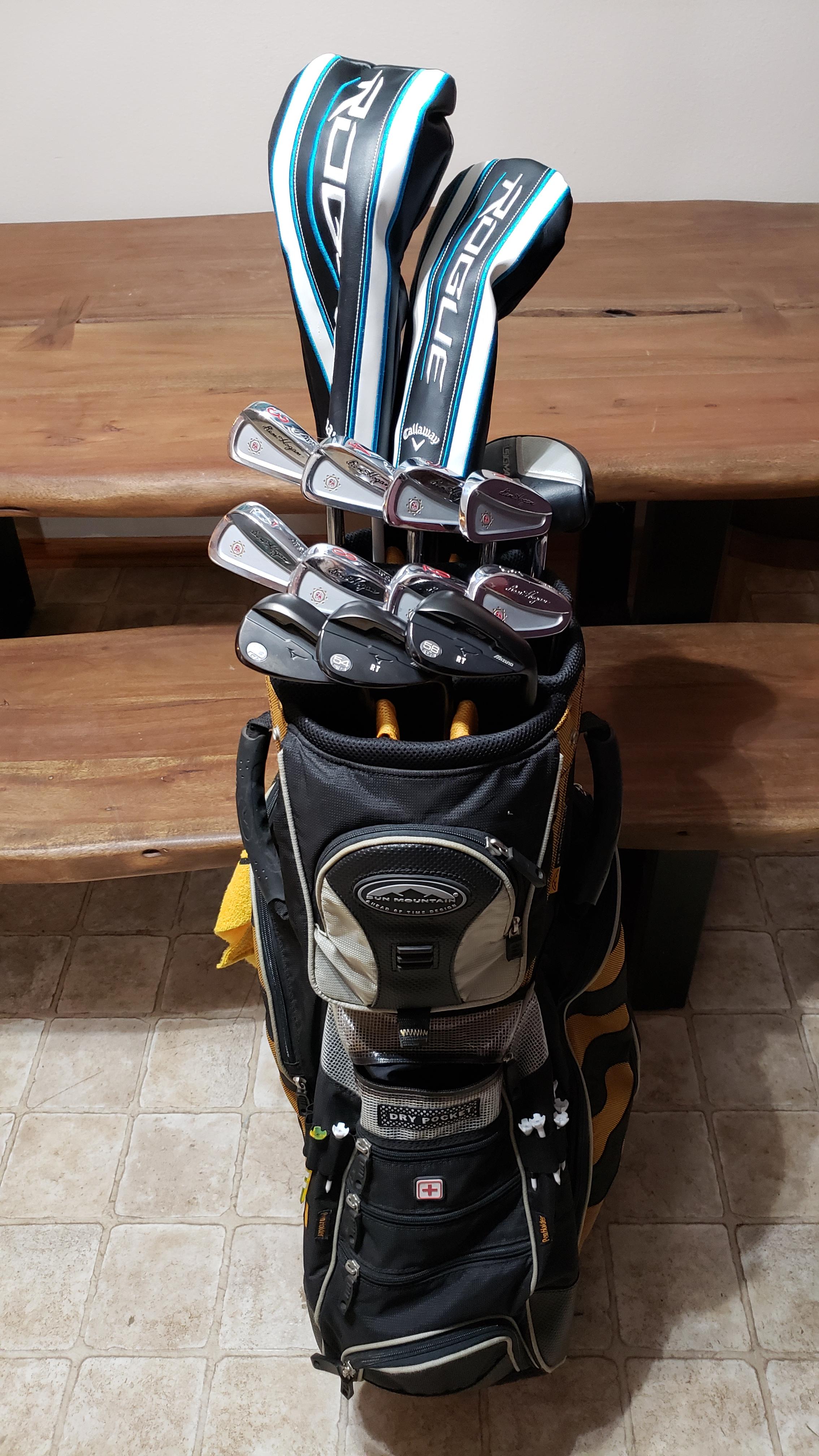 Finally finished my 2nd hand set! r/golf
