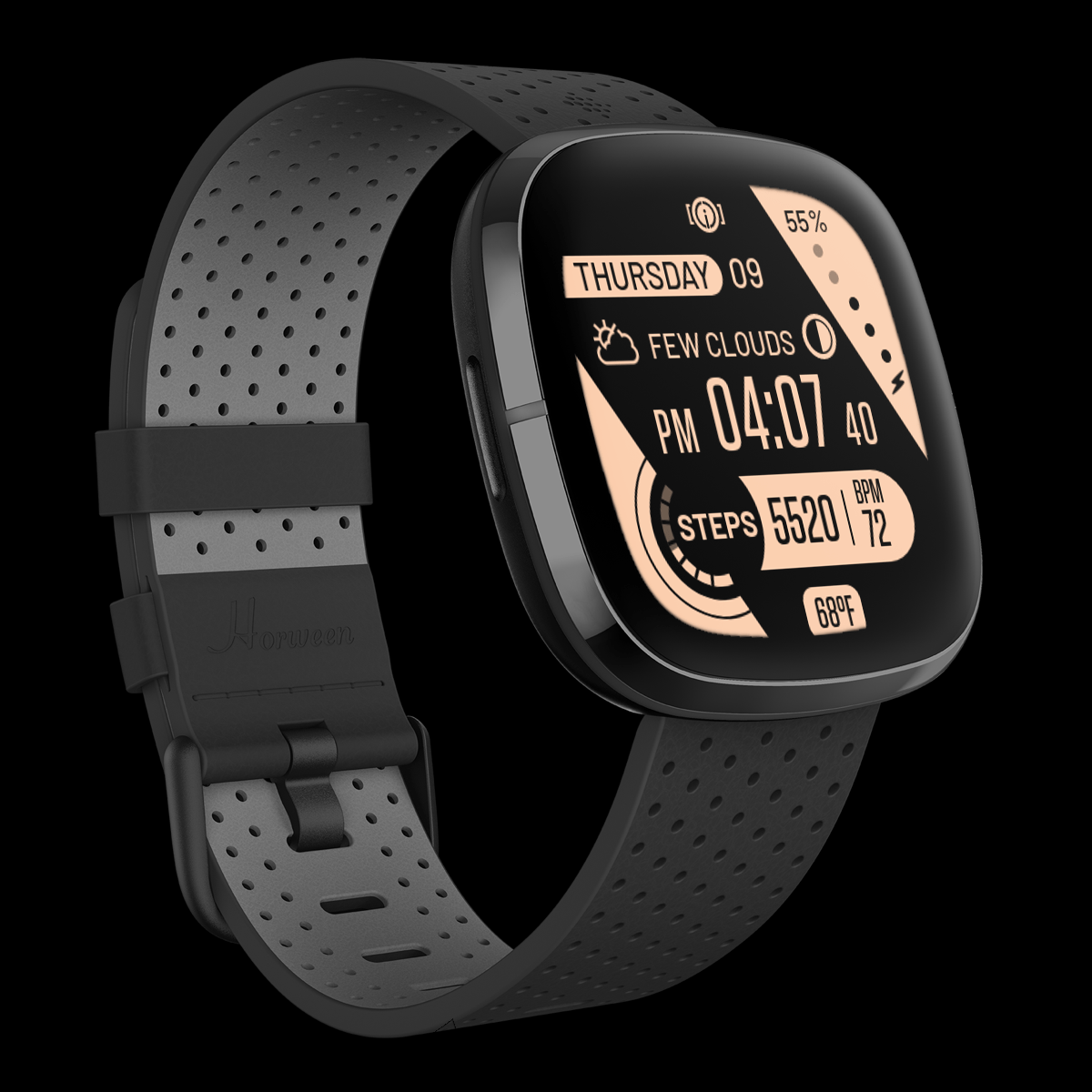 Digitalswift (watchface for versa3 and sense) r/fitbit