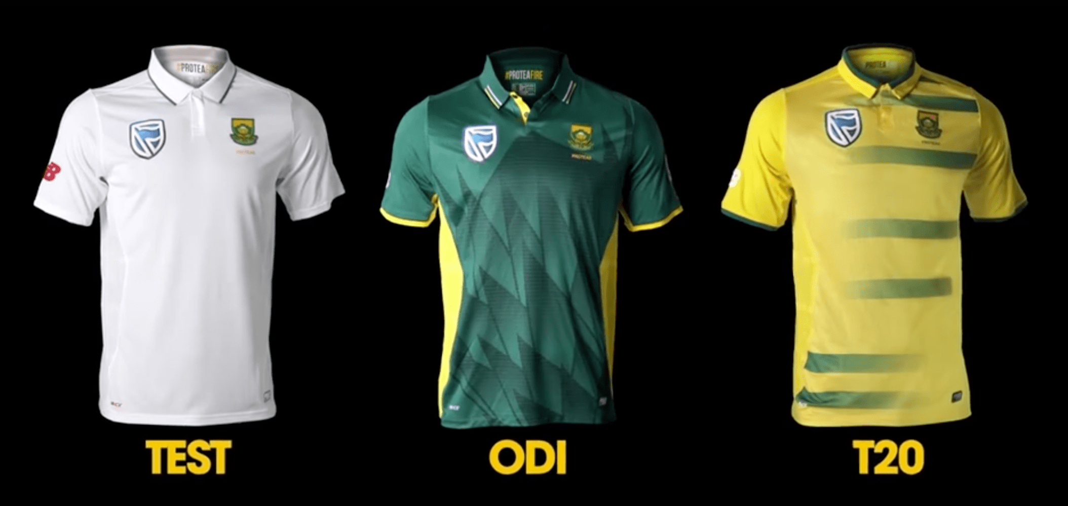 South Africa's new kits for the 2016/17 season r/Cricket