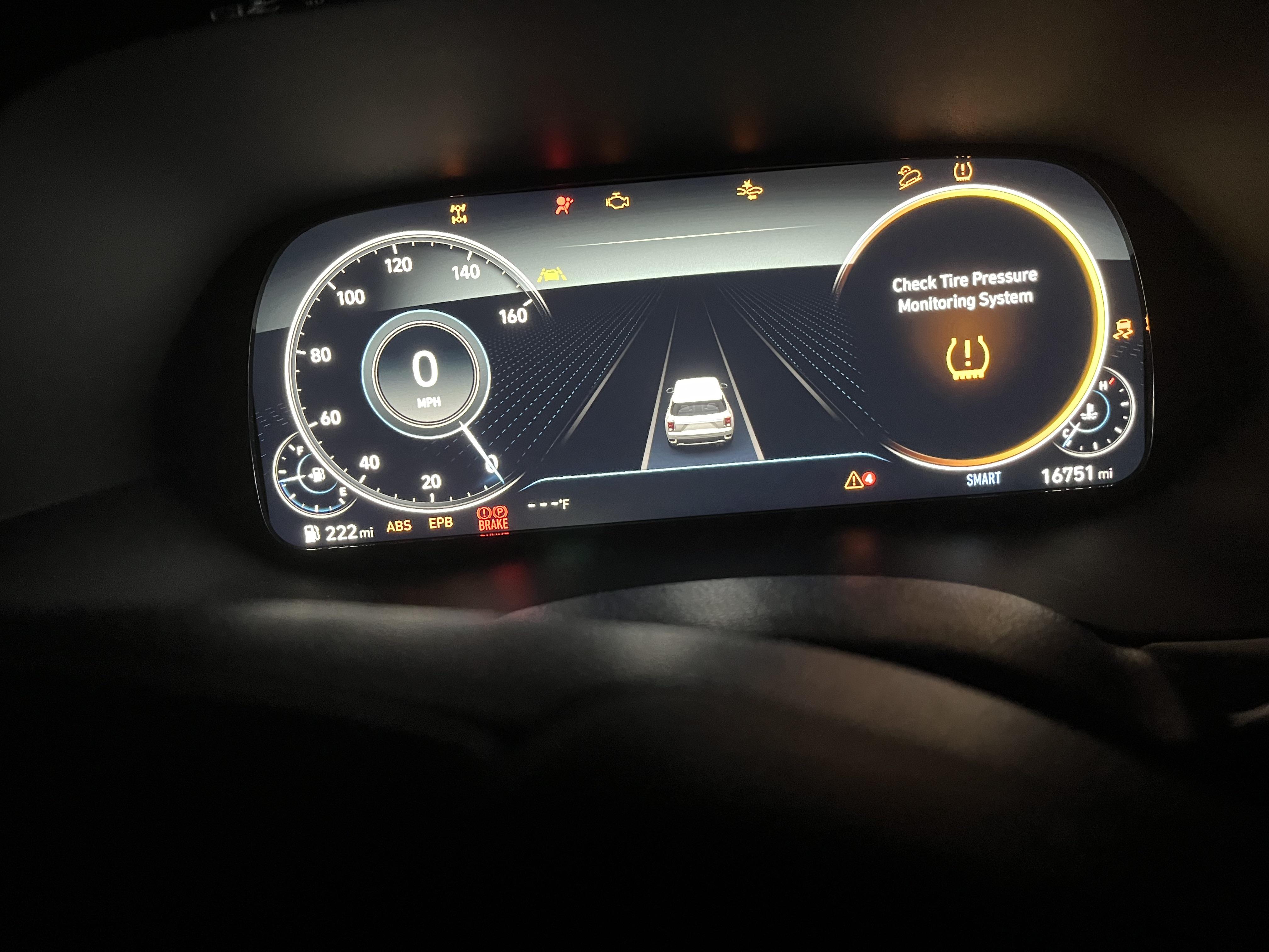 2022 Palisades: all warning lights turn on when engine is turned on : r