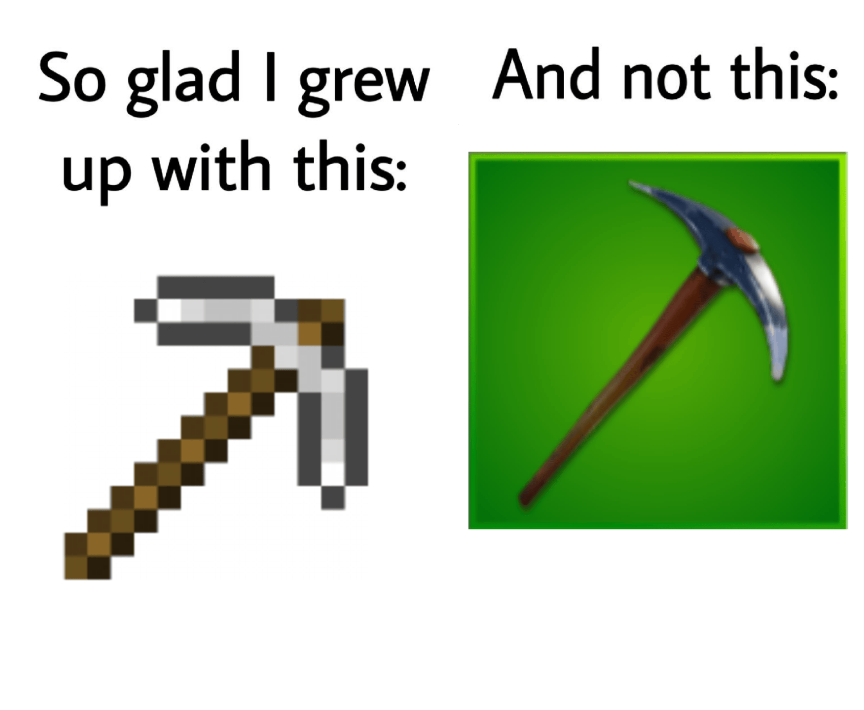 Minecraft taught me not to spend my diamonds on hoes. dankmemes
