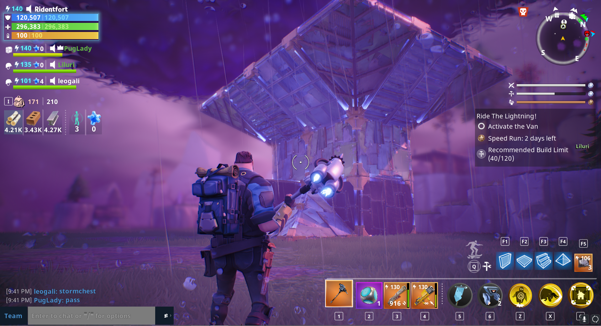 To whoever claims that PORTAFORT is useless, Ride the lightning base