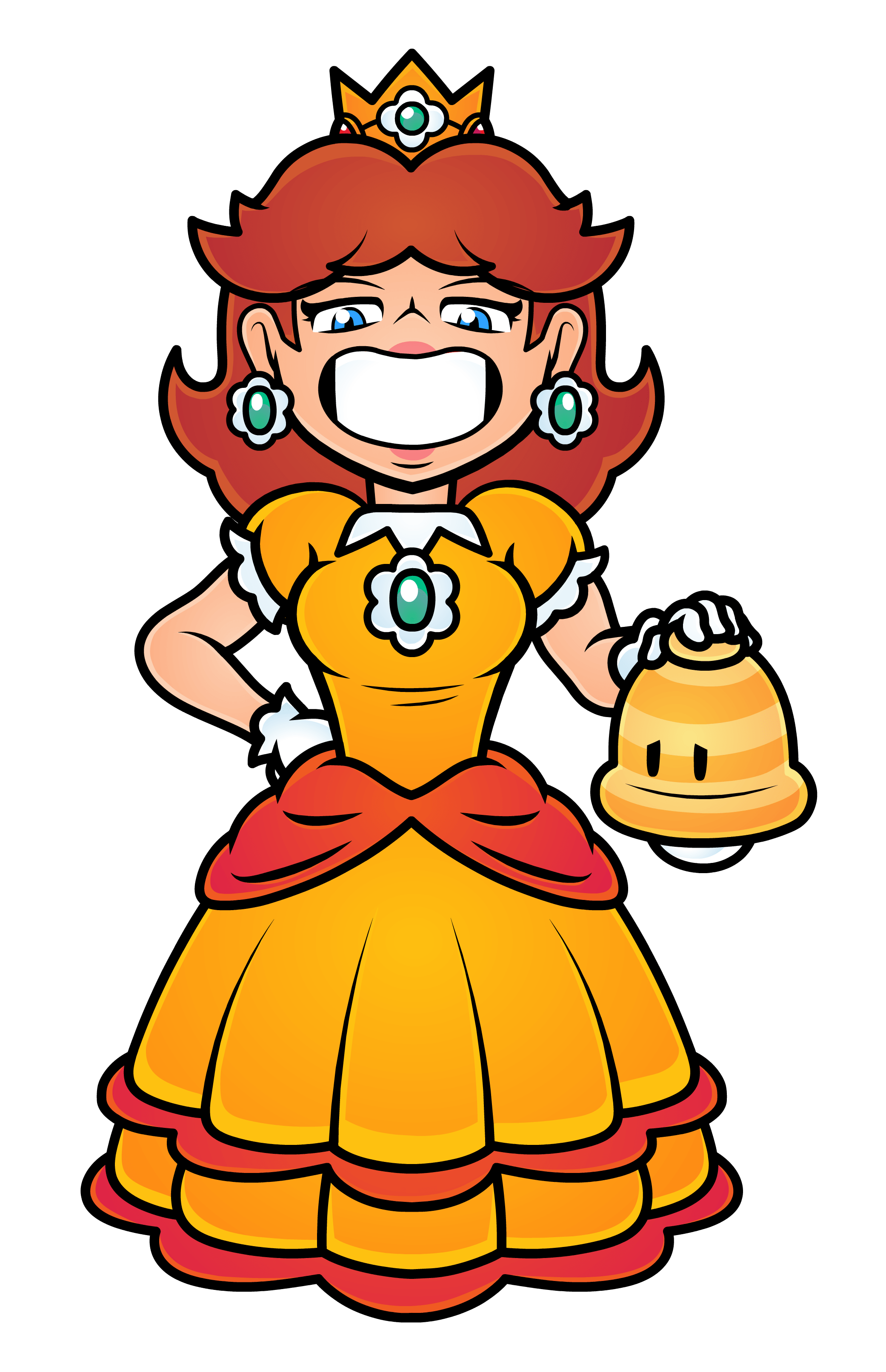 I know it won't happen, but I really want Daisy to join the Mario 3D